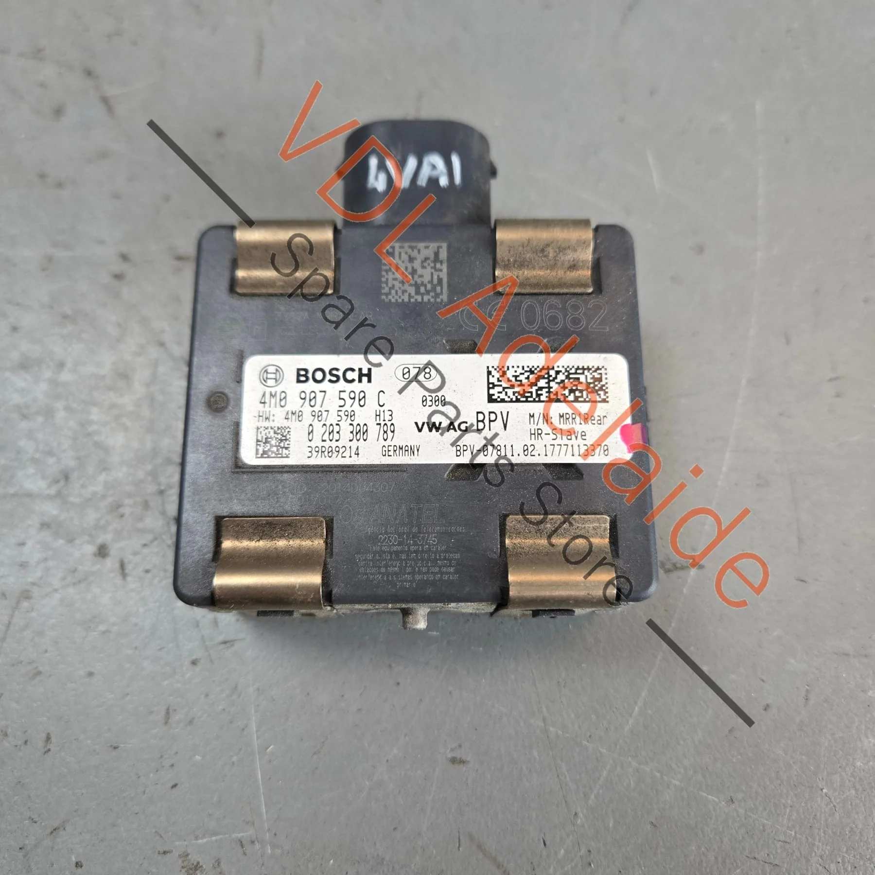 Bentley Bentayga Rear Radar Sensor Left LHS 4M0907590C - Image 2