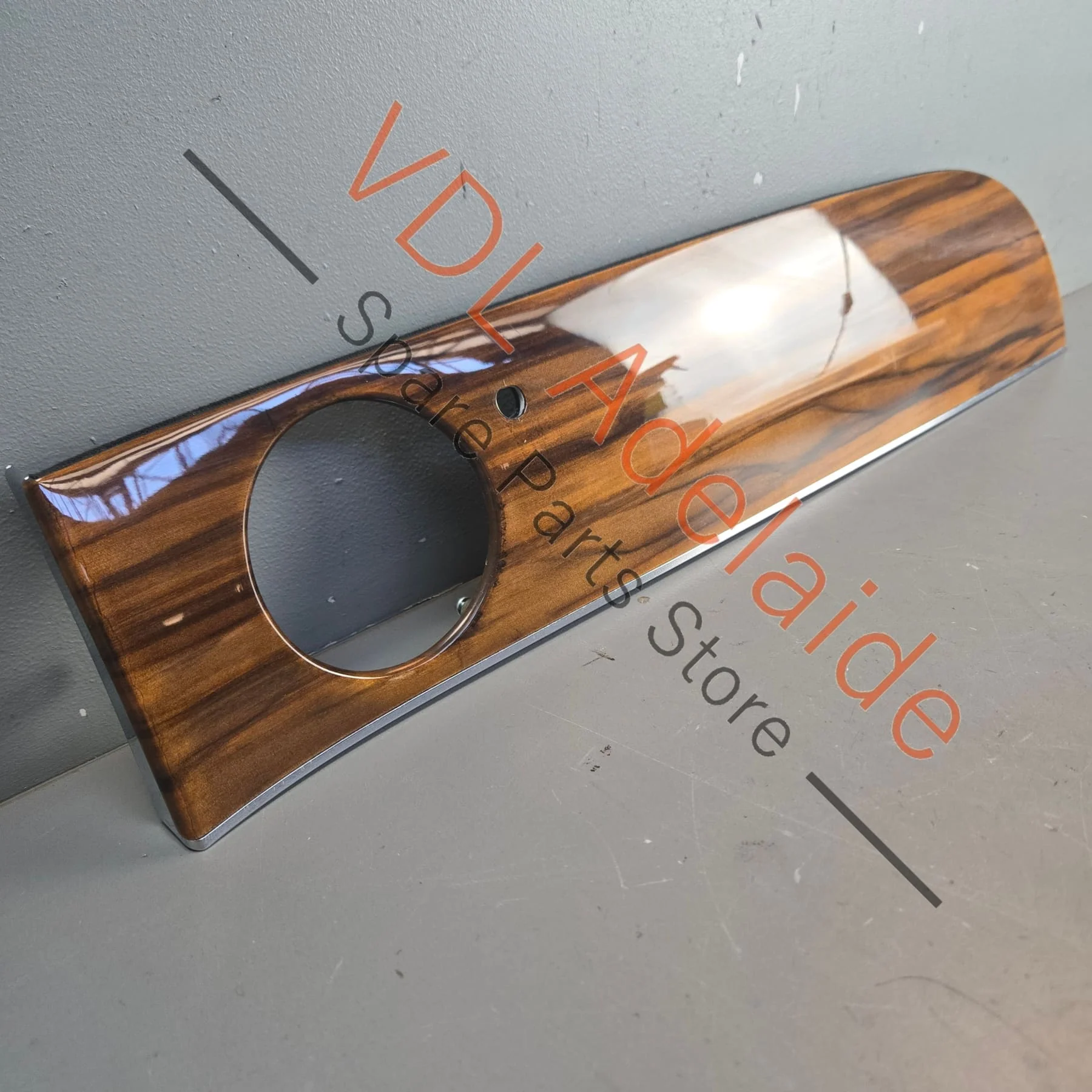 Bentley Bentayga Passenger Glovebox Trim Dash Wood Liquid Amber Veneered Interior 36C857053B - Image 2