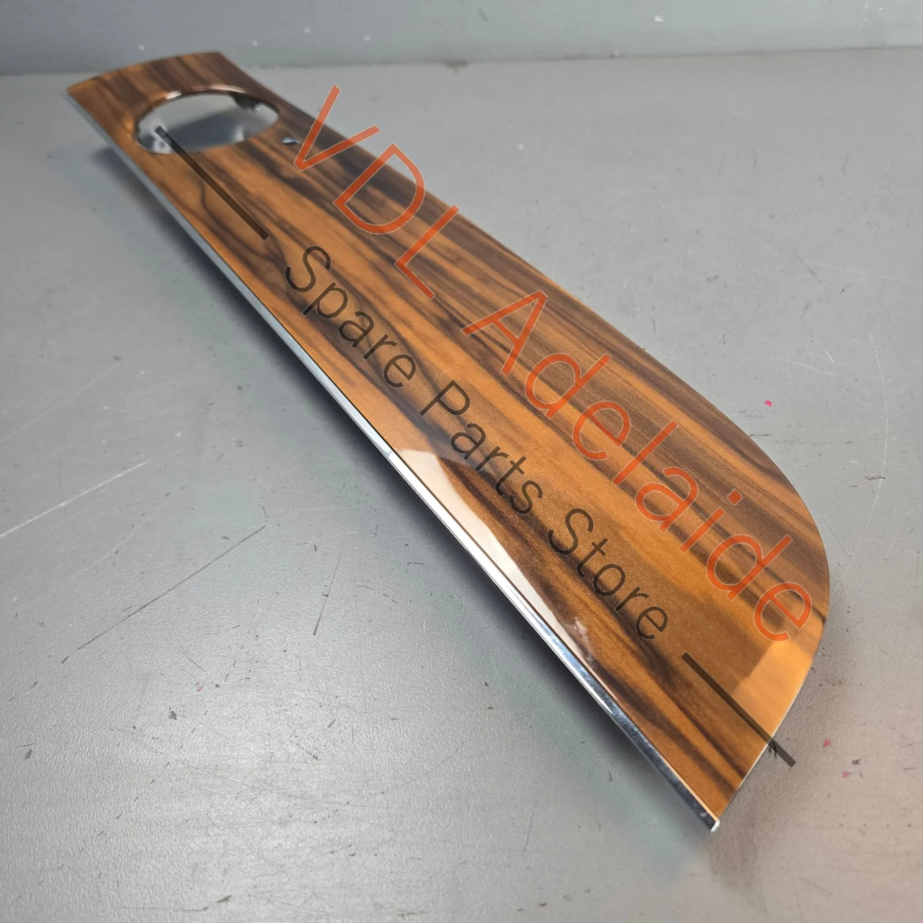 Bentley Bentayga Passenger Glovebox Trim Dash Wood Liquid Amber Veneered Interior 36C857053B - Image 5