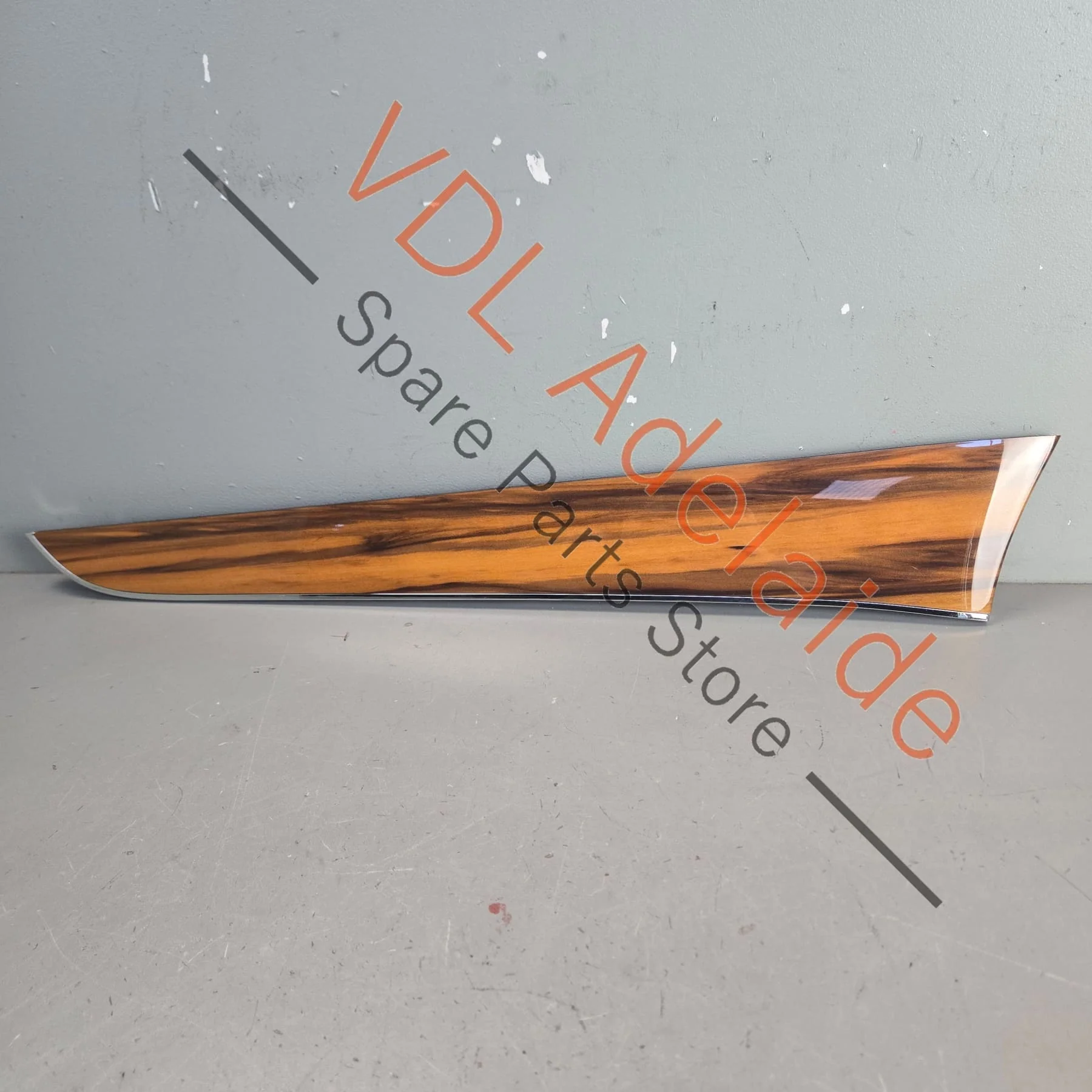 Bentley Bentayga Front Right Door Trim Insert Wood Liquid Amber Veneered Interior 36A864752B