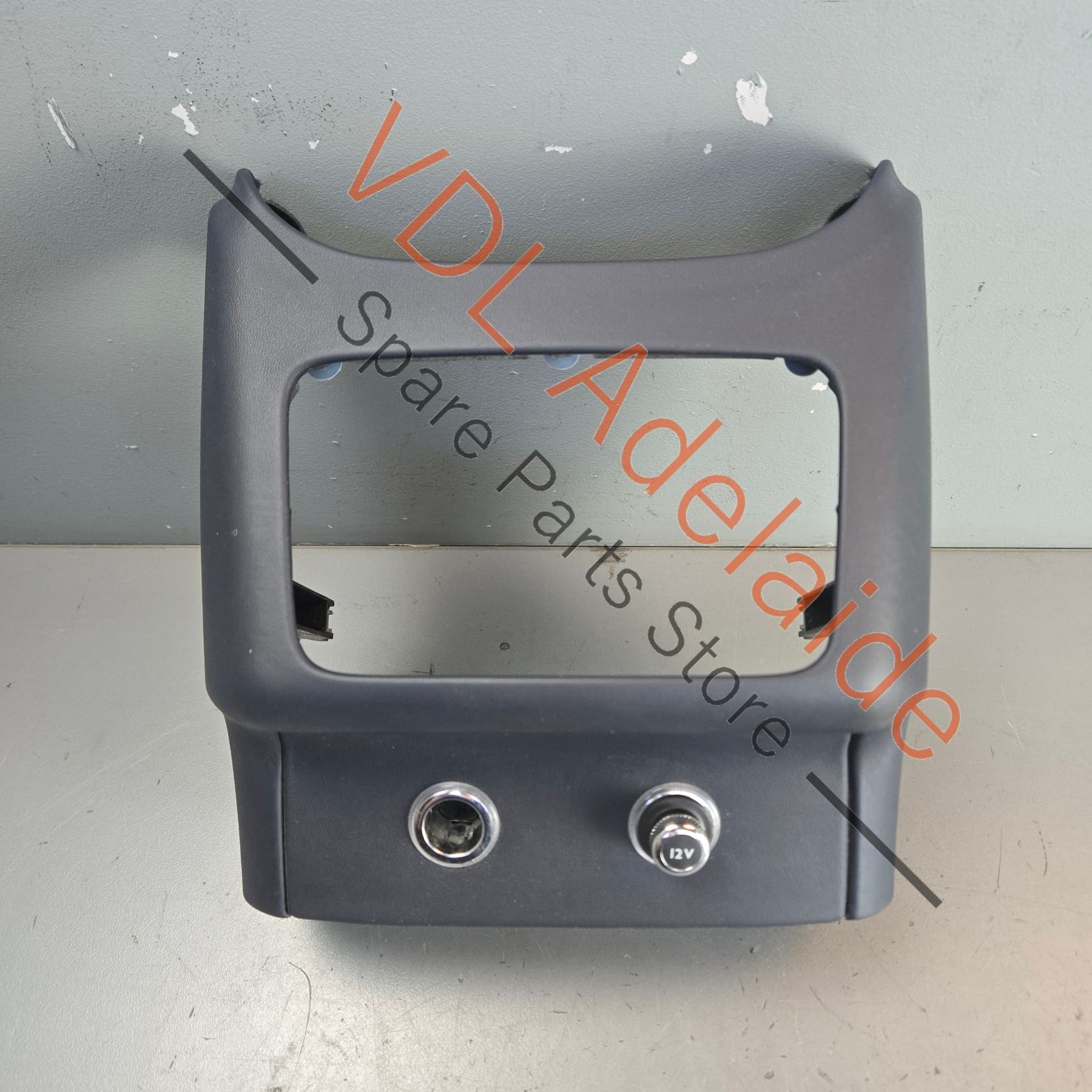 Bentley Bentayga Centre Console End Cover Imperial Blue Leather 36A885517