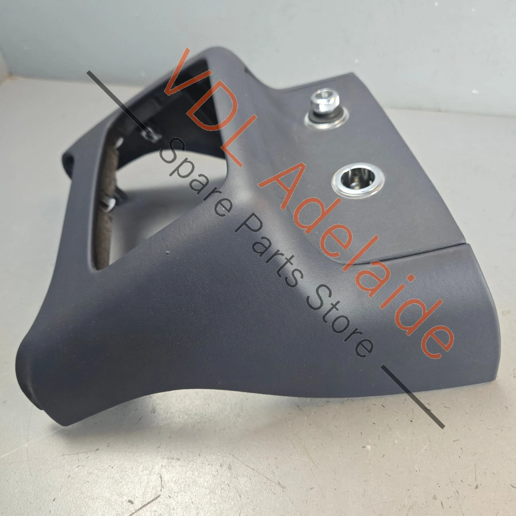 Bentley Bentayga Centre Console End Cover Imperial Blue Leather 36A885517 - Image 5