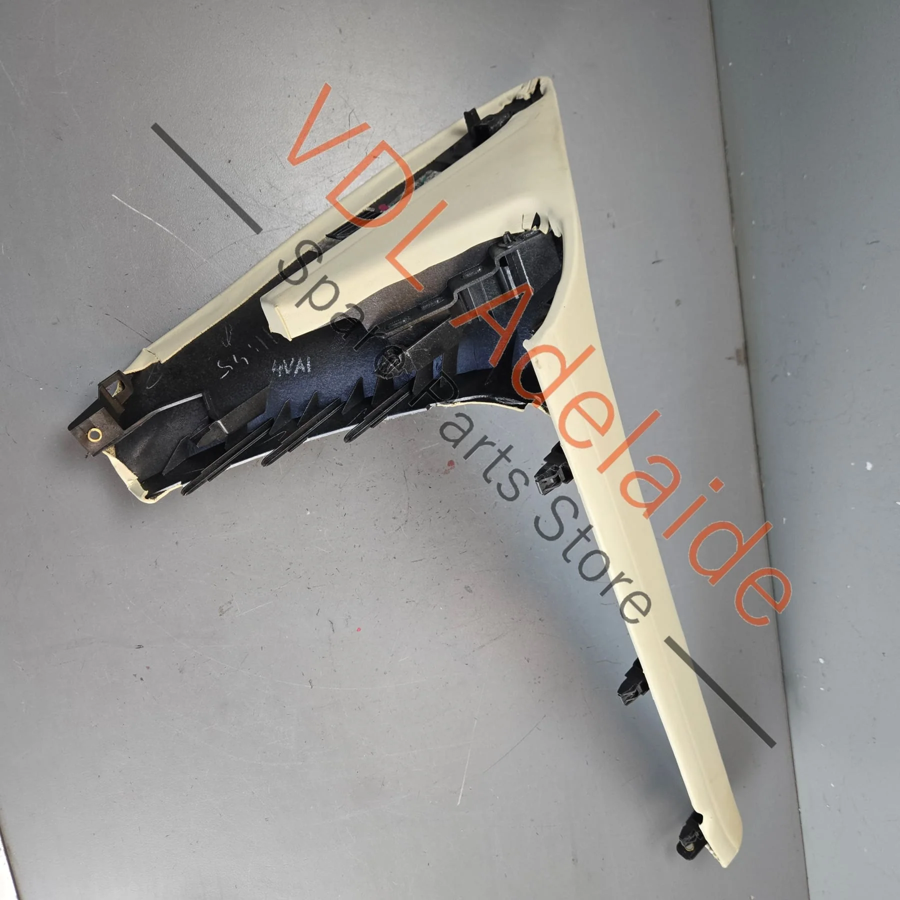 Bentley Bentayga Left Side Lower Glovebox Dashboard Trim Linen Leather 36C868109 - Image 11