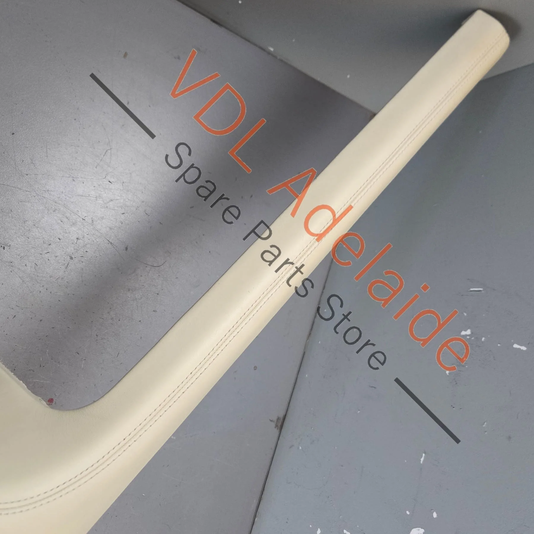 Bentley Bentayga Left Side Lower Glovebox Dashboard Trim Linen Leather 36C868109 - Image 5
