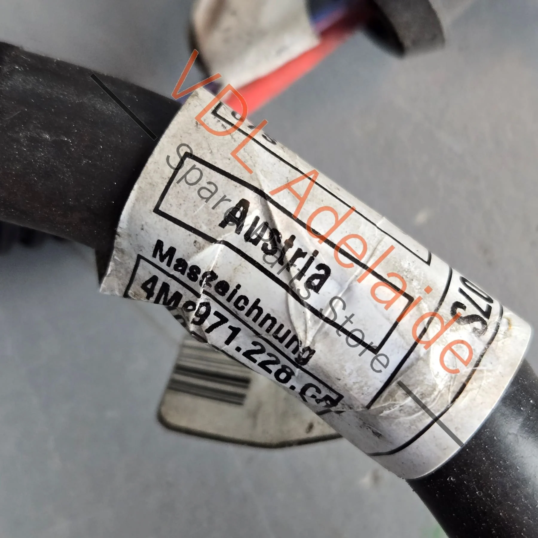 Audi SQ7 Bentley Bentayga Alternator Wiring Harness Cable 4M0971228CF - Image 3
