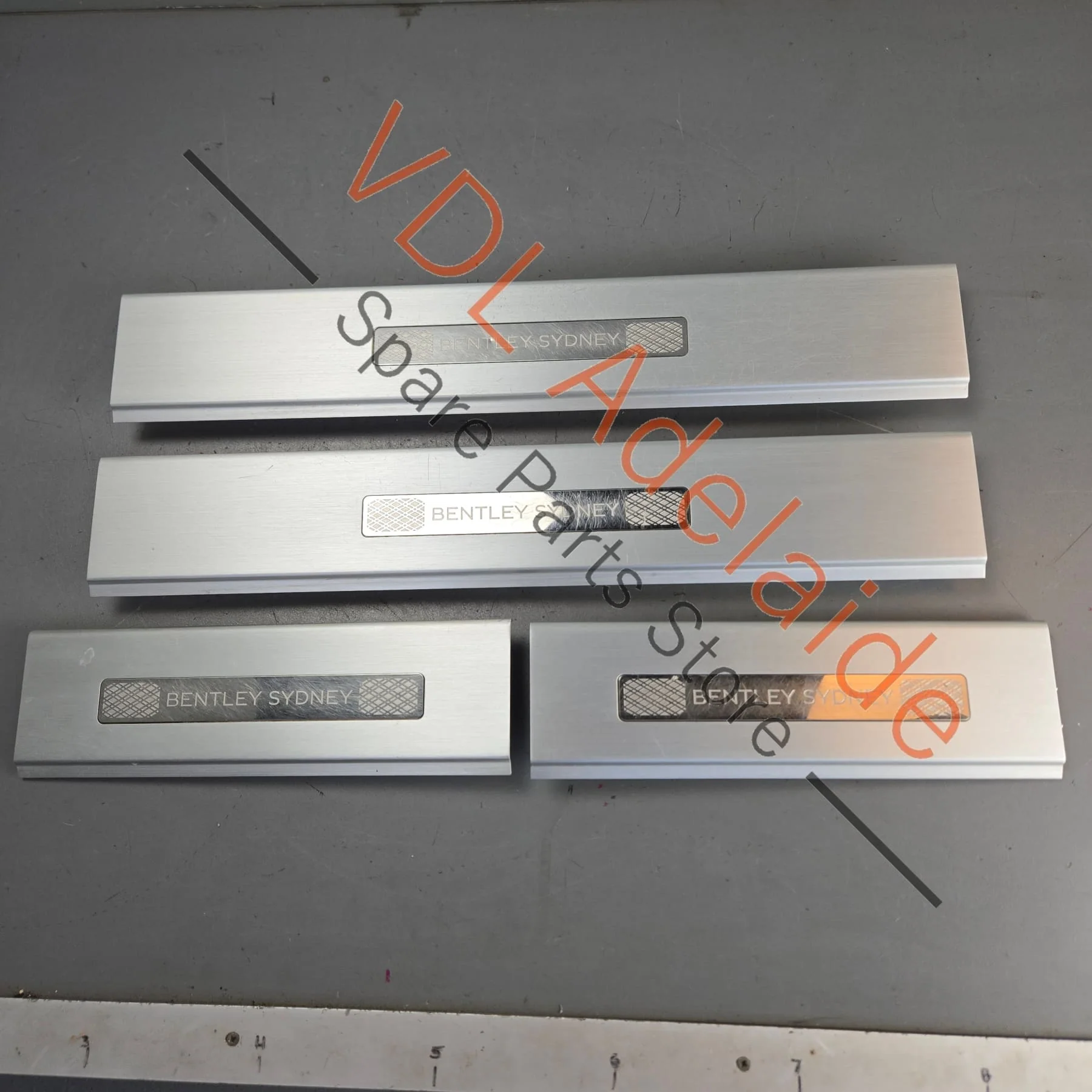 Bentley Bentayga Sill Trim Covers "Bentley Sydney" Set of 4x pieces 36A853373F 36A853374F