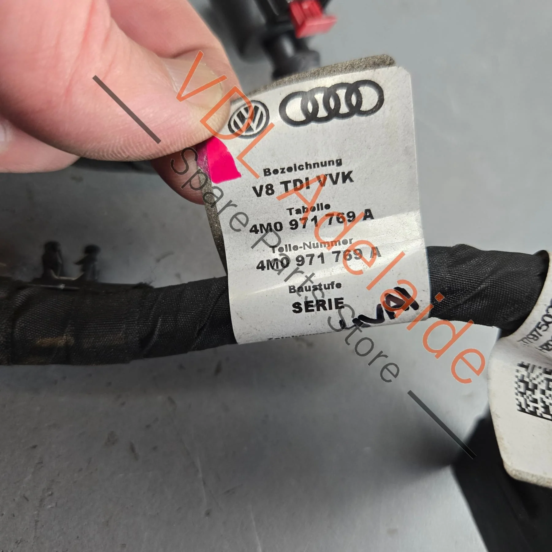 Bentley Bentayga ZF Gearbox Wiring Harness Cable 4M09711769A - Image 5