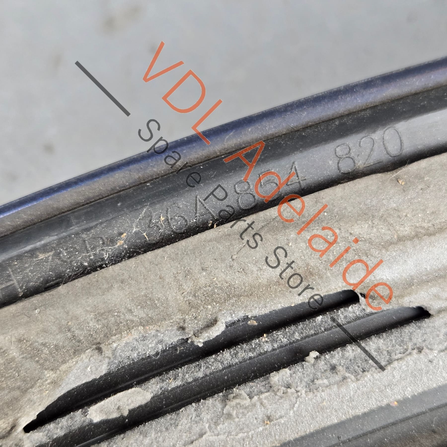 Bentley Bentayga Right Rear Door Wheel Arch Extension Molding 36A854820 - Image 7