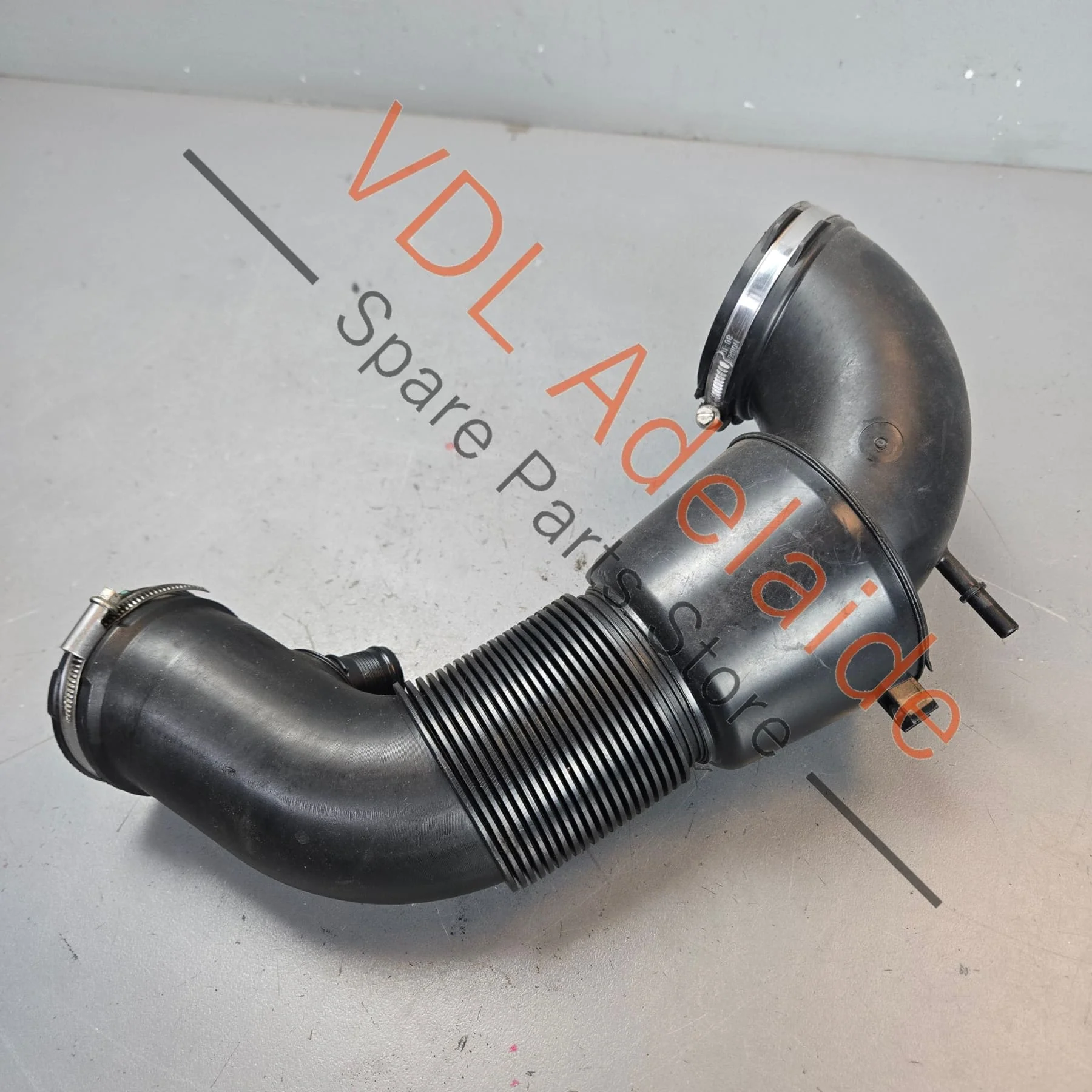 Audi SQ7 Bentley Bentayga V8 Intake Pipe Hose Left Side 057129615E - Image 3