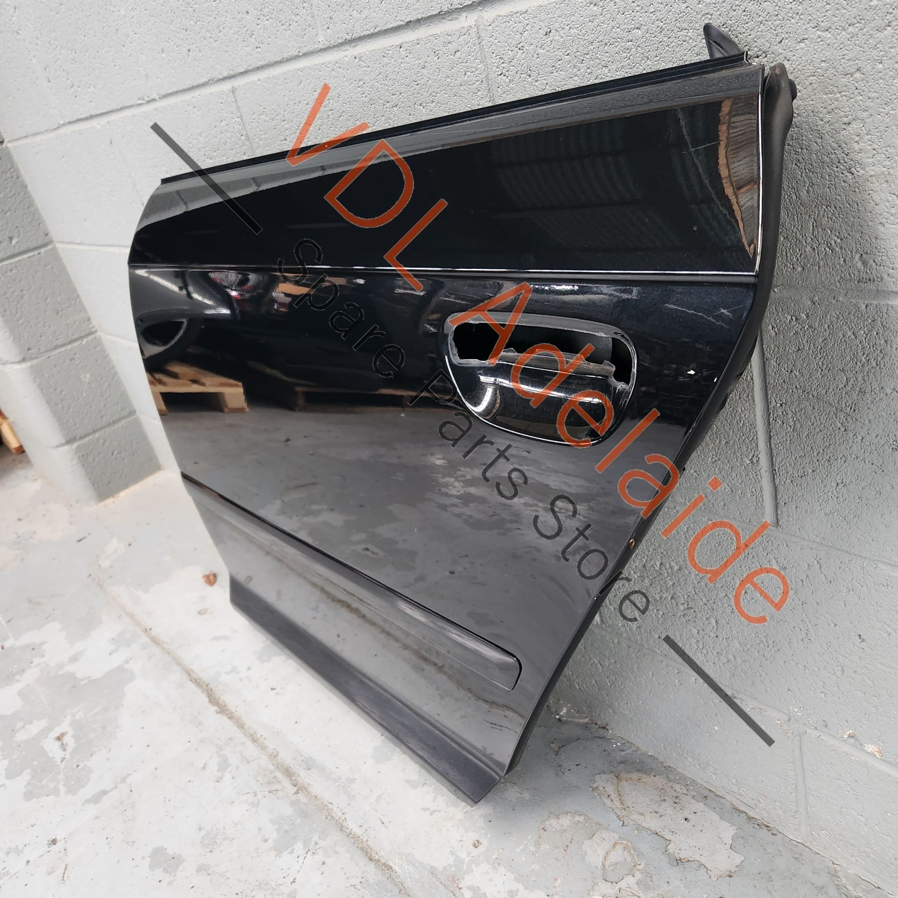 Audi A3 S3 8P Rear Left Door Shell Panel Phantom Black LZ9Y - Image 4