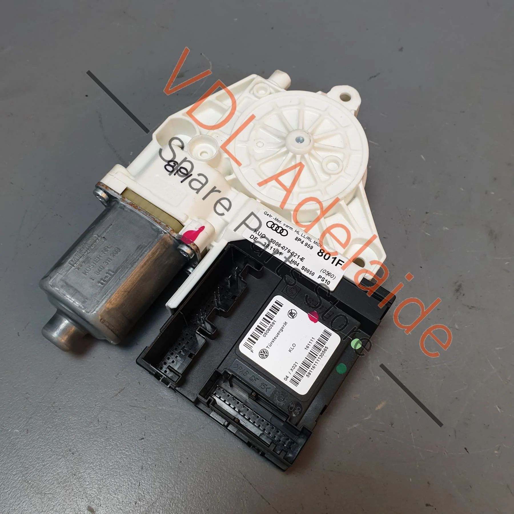 Audi S3 8P Left Rear Door Control Unit Window Regulator 8P4959801F