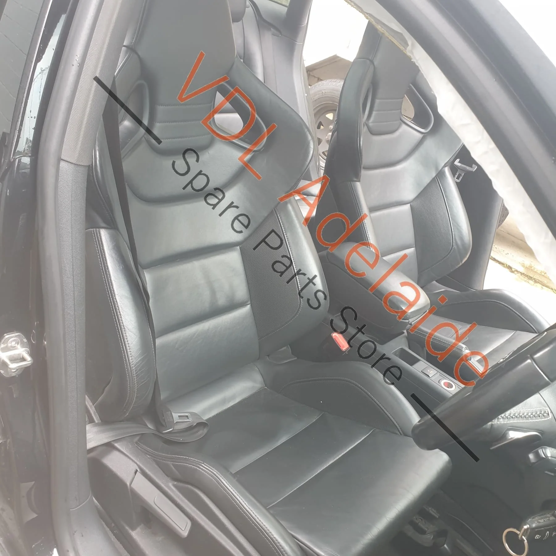 Audi A3 S3 8P Interior Door Handle Pull Rear Left 8P4839019E 7PE - Image 4