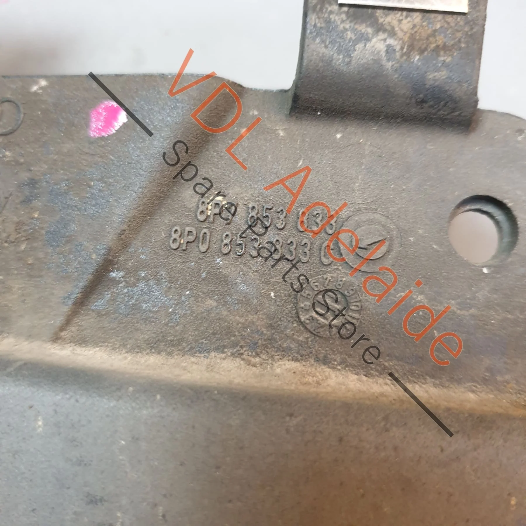Audi A3 S3 8P Left Rear Mud Flap 8P0853833C - Image 5