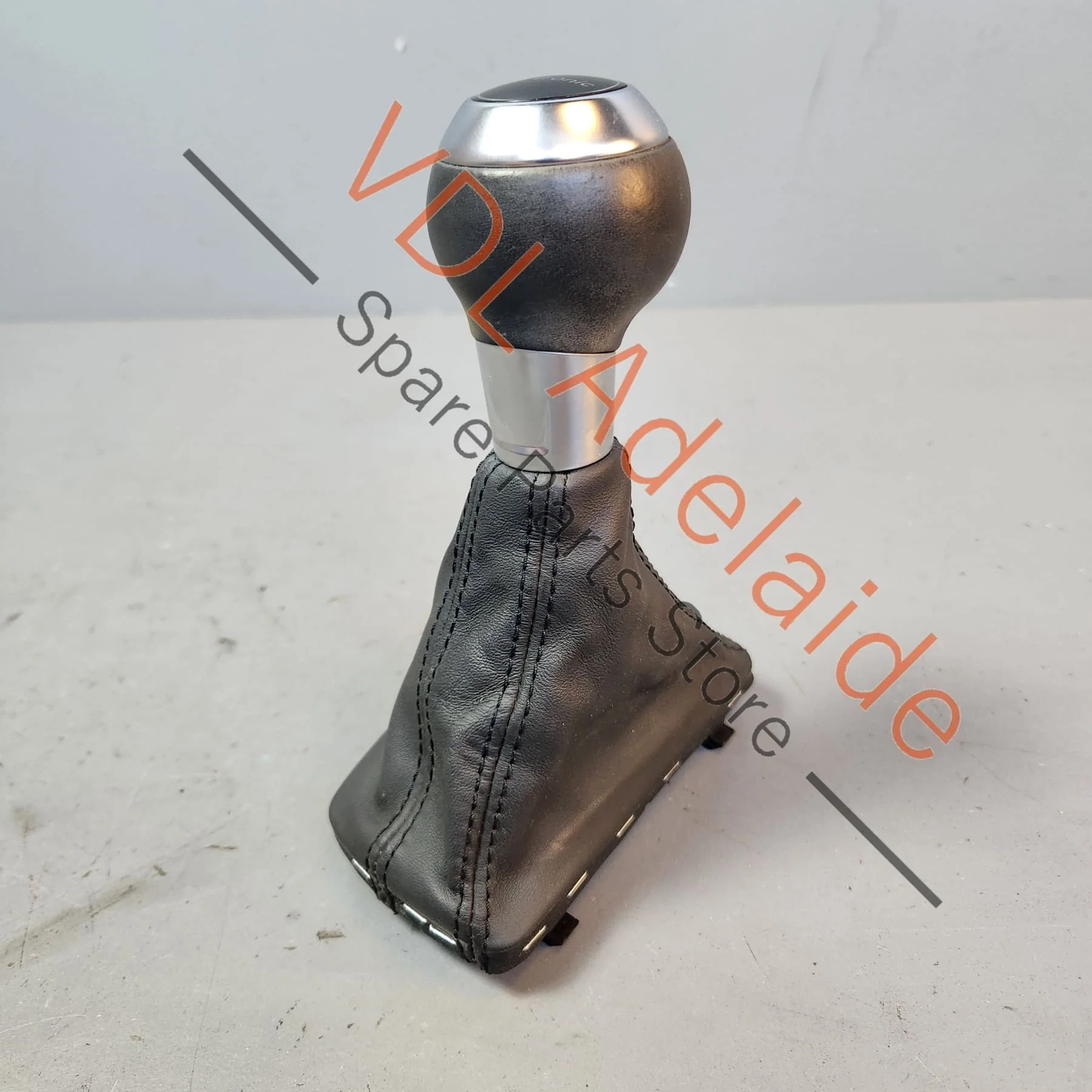Audi A3 S3 Gear Selector Knob Shift Boot Black Leather 8P2713139 - Image 2