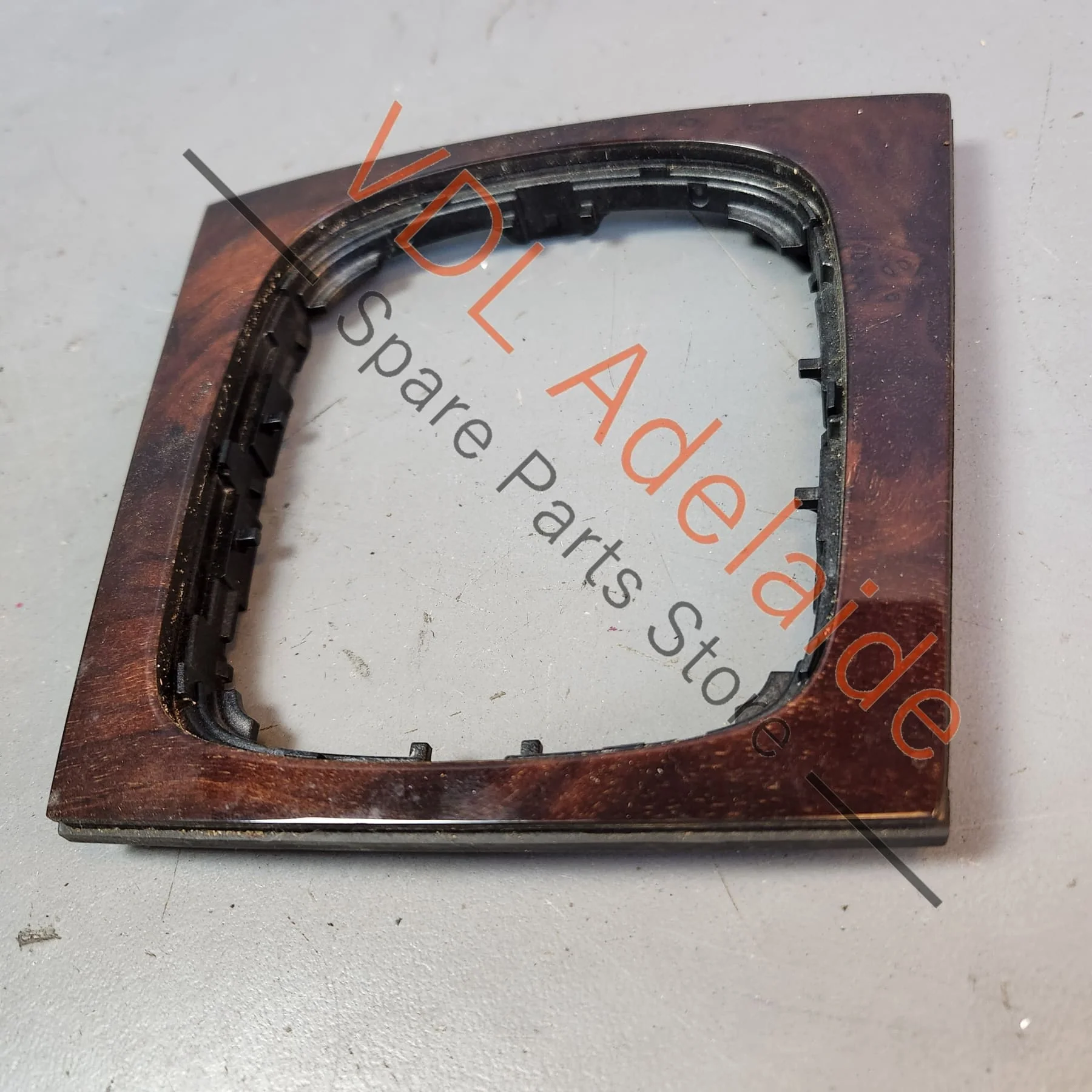 Audi A3 8P Interior Centre Gear Selector Trim Cover Nut Tree Brown Wood Grain 8P0864261A 1WV - Image 5