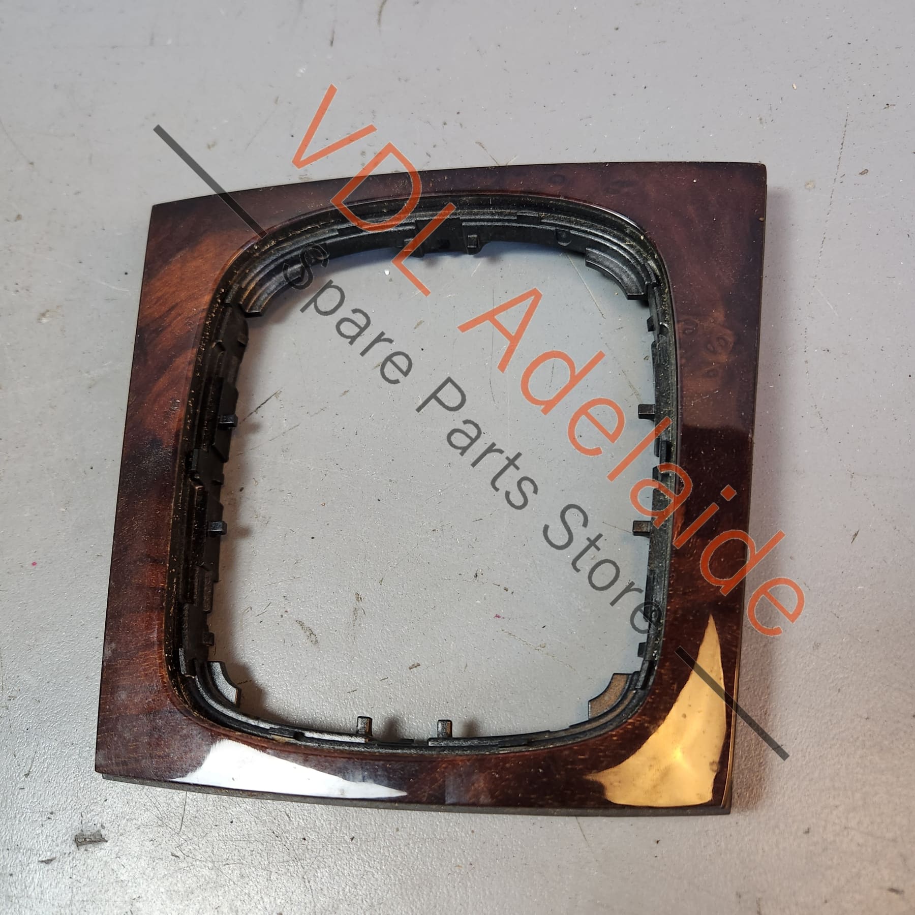 Audi A3 8P Interior Centre Gear Selector Trim Cover Nut Tree Brown Wood Grain 8P0864261A 1WV - Image 6