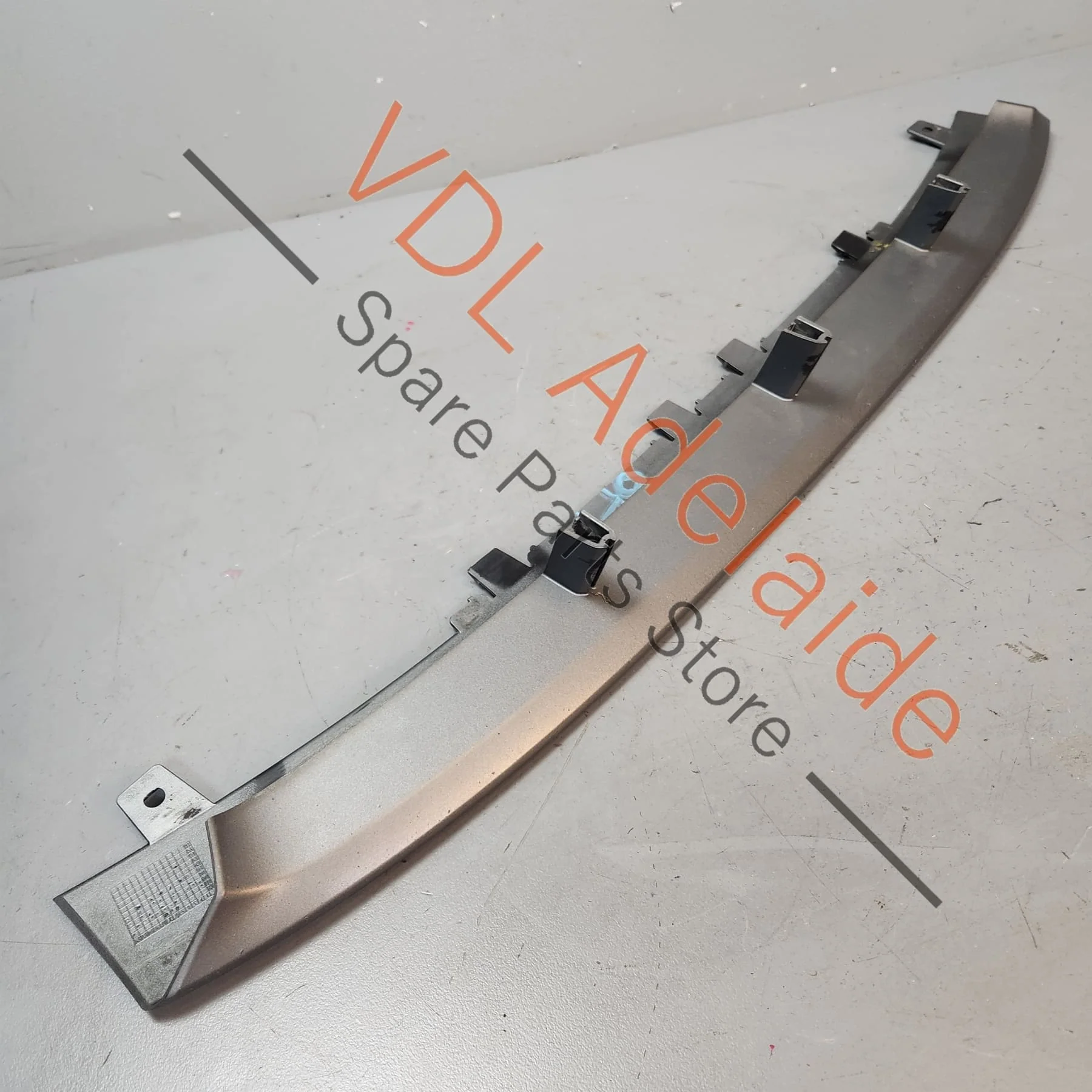Genuine Audi S3 8P Front Bumper Lower Middle Spoiler Satin Silver 8P0807110E 1RR