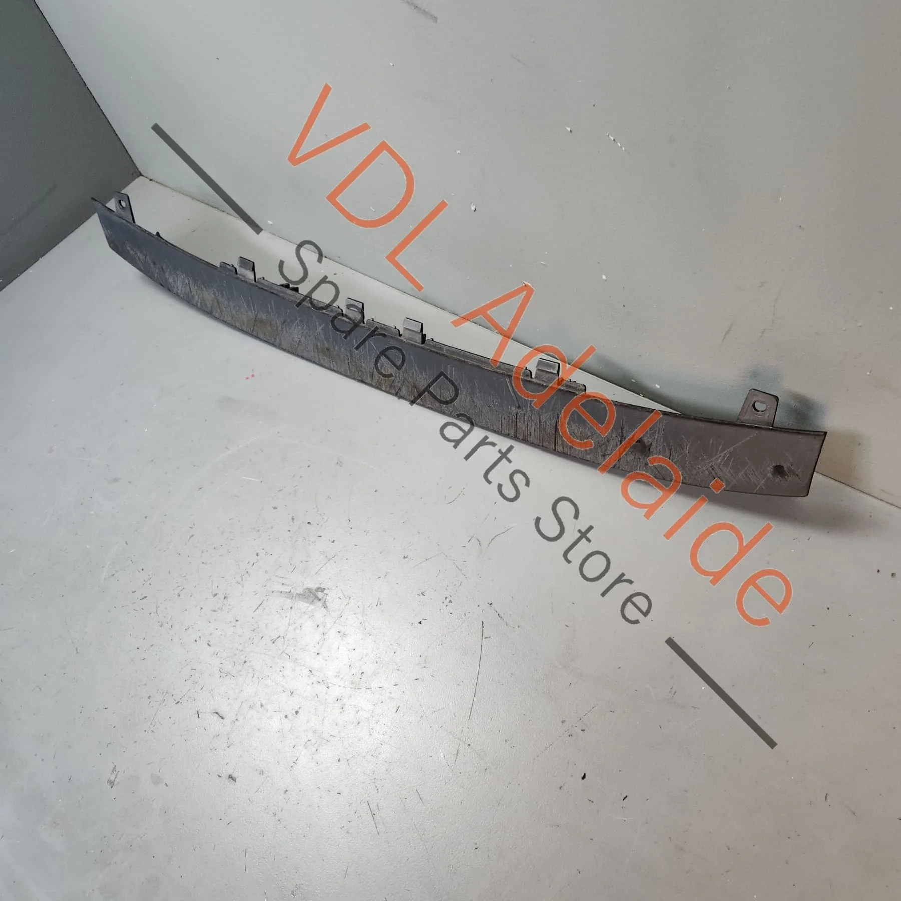 Genuine Audi S3 8P Front Bumper Lower Middle Spoiler Satin Silver 8P0807110E 1RR - Image 6