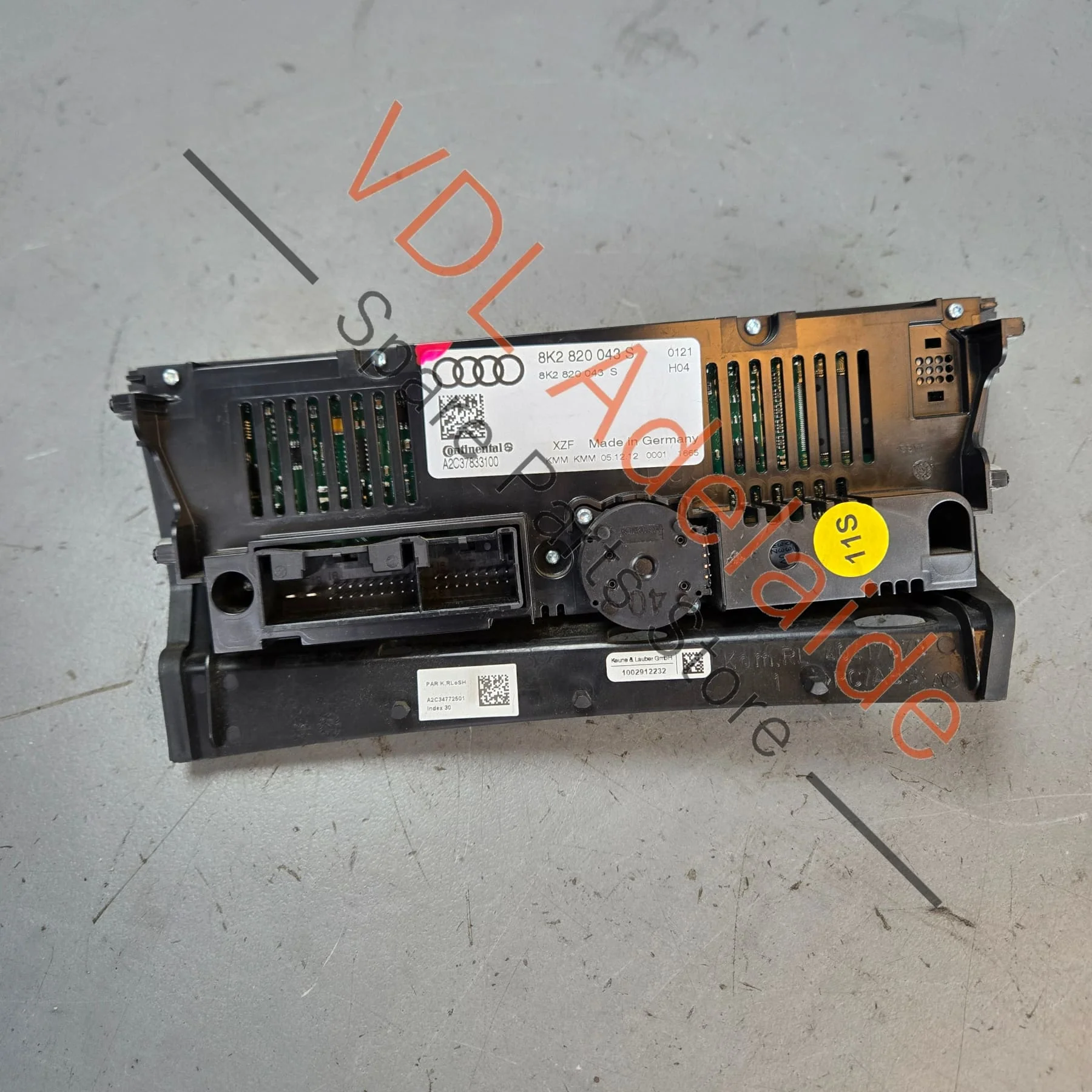 Audi RS5 Air Conditioning Switch Climate Control Switch 8K2820043S 8K2820043AH 8K2820043BA - Image 4