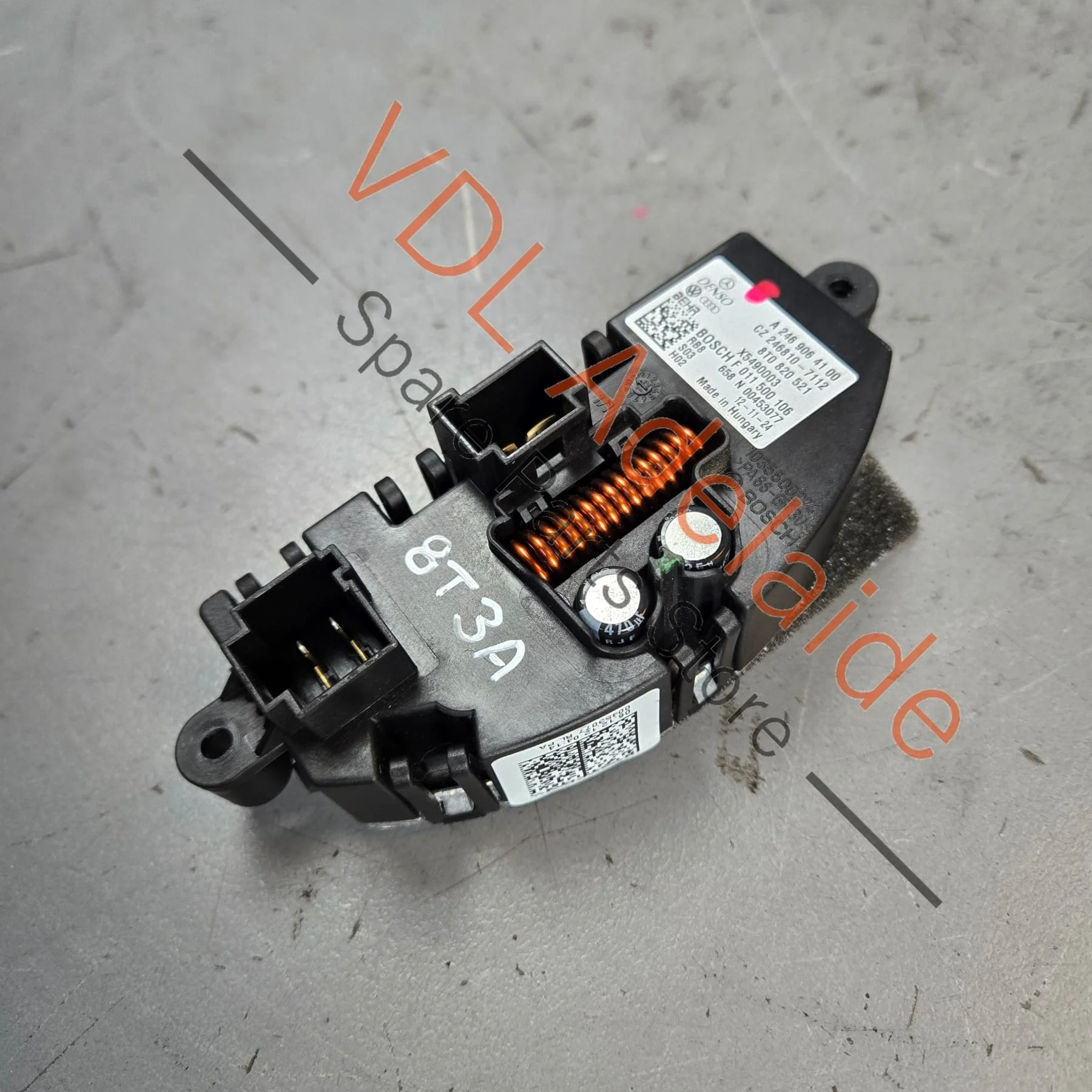 Audi A5 S5 RS5 Blower Fan Controller Resistor 8T0820521 A2469064100