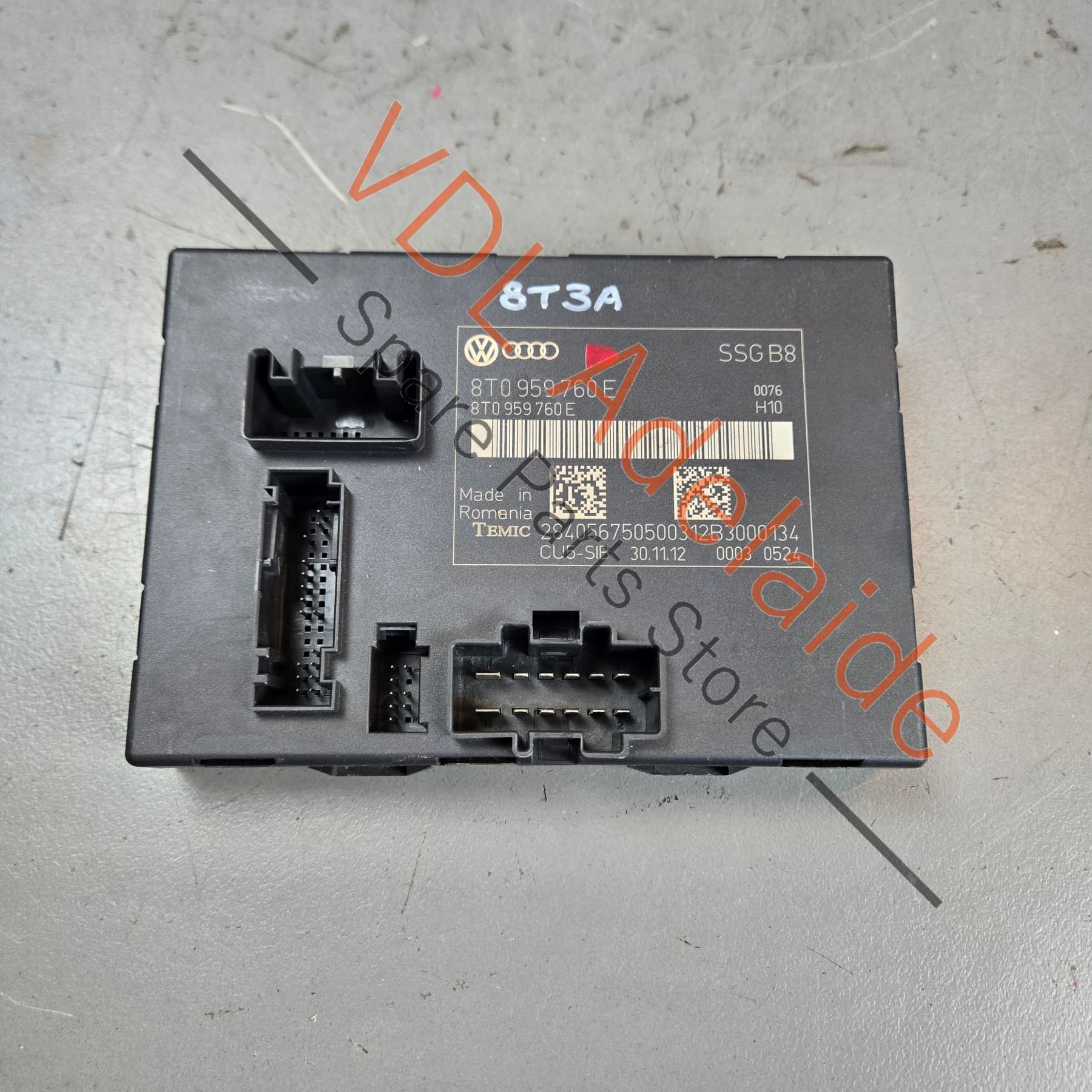 Audi RS5 Power Seat Control Module 8T0959760E