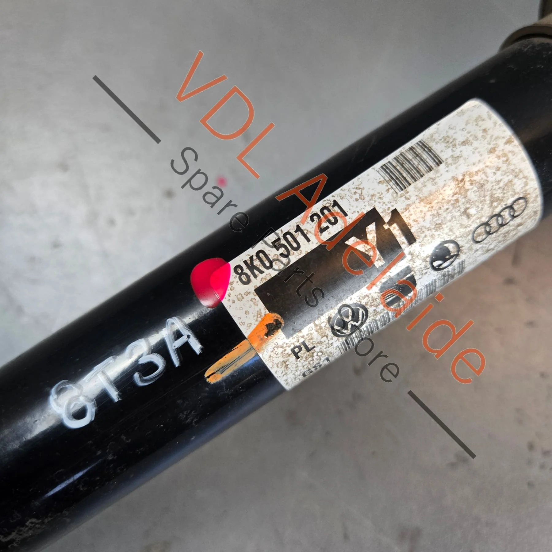 Audi RS5 Rear Driveshaft Axle 8K0501201 Left - Image 2