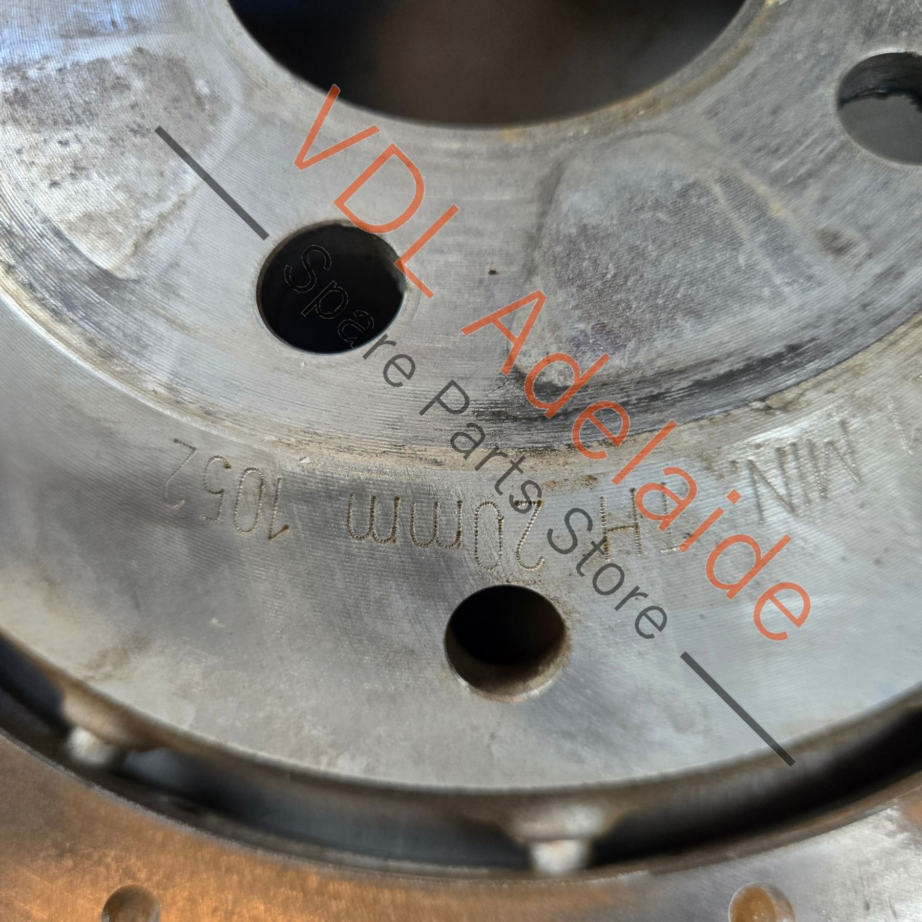 Audi R8 RS4 RS5 Rear Brake Disc Rotors Pair with Hats 8T0615601A 330 x 22 ARX48221 Wavey - Image 8