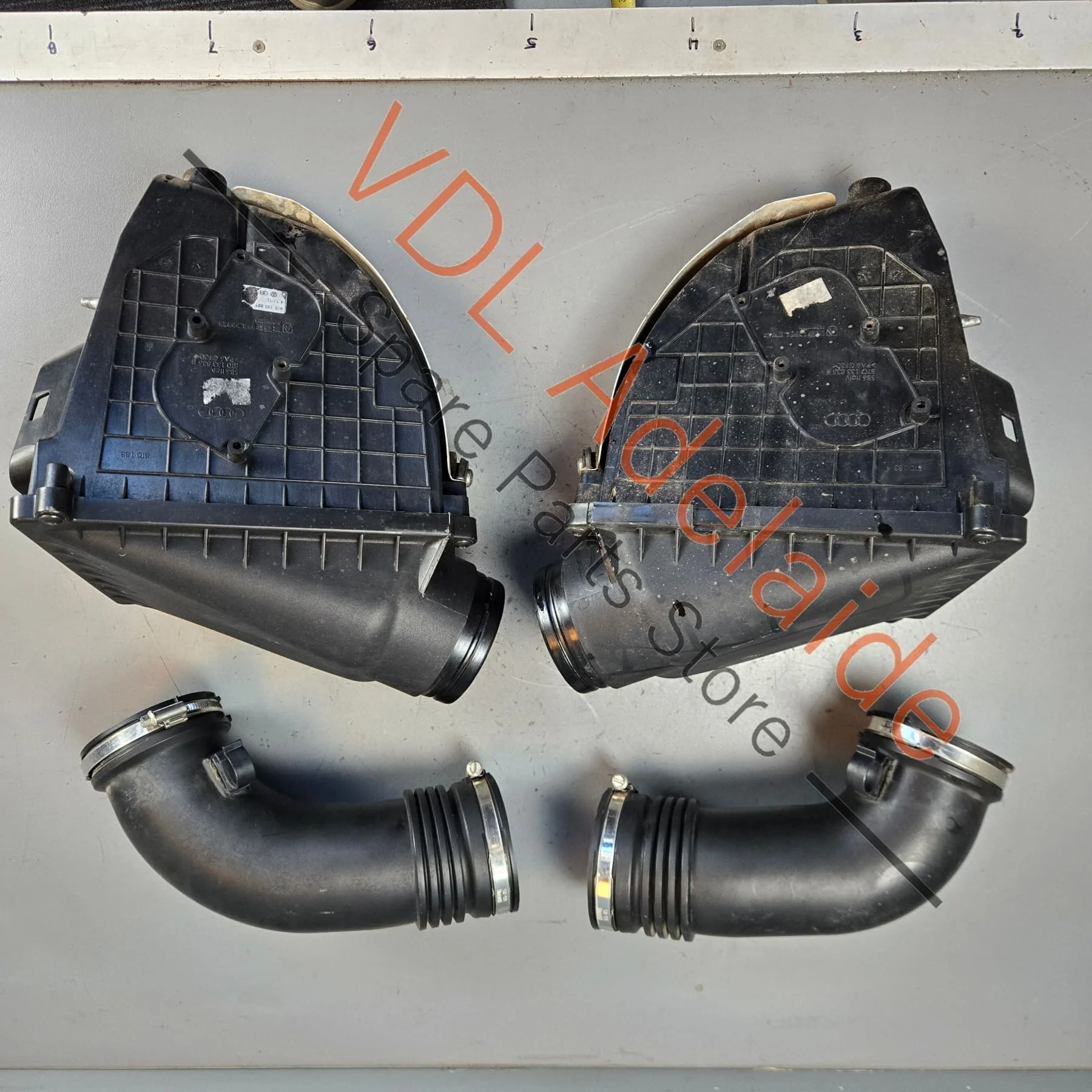 Audi RS5 Factory Stock Air Filter Box Assembly 8T0133835B 8T0133844A 8T0129600 8T0129599 - Image 4
