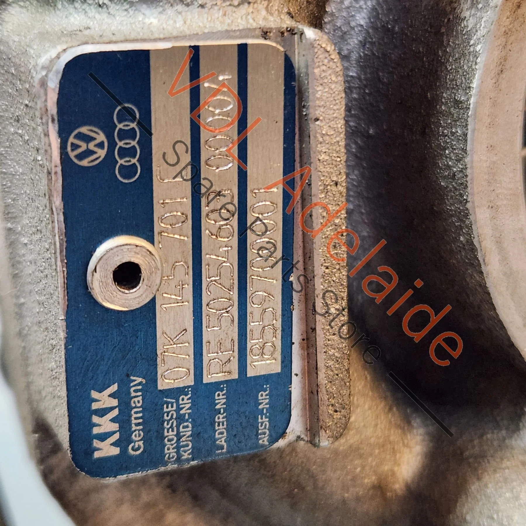 Genuine OEM Audi RS3 CZGB Turbocharger Turbo 07K145701C - Image 7