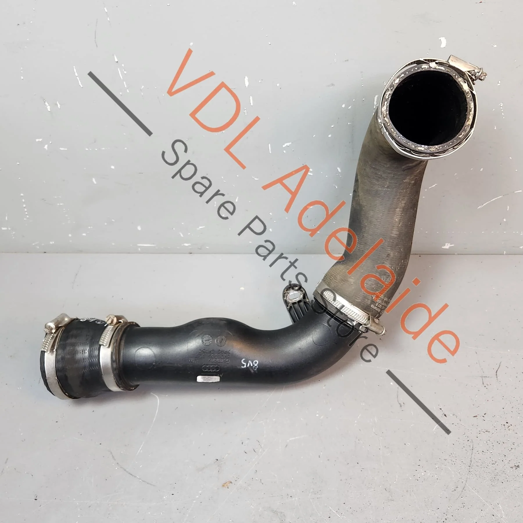 Audi RS3 8V Air Intake Intercooler Pressure Pipe Left 8V0145727