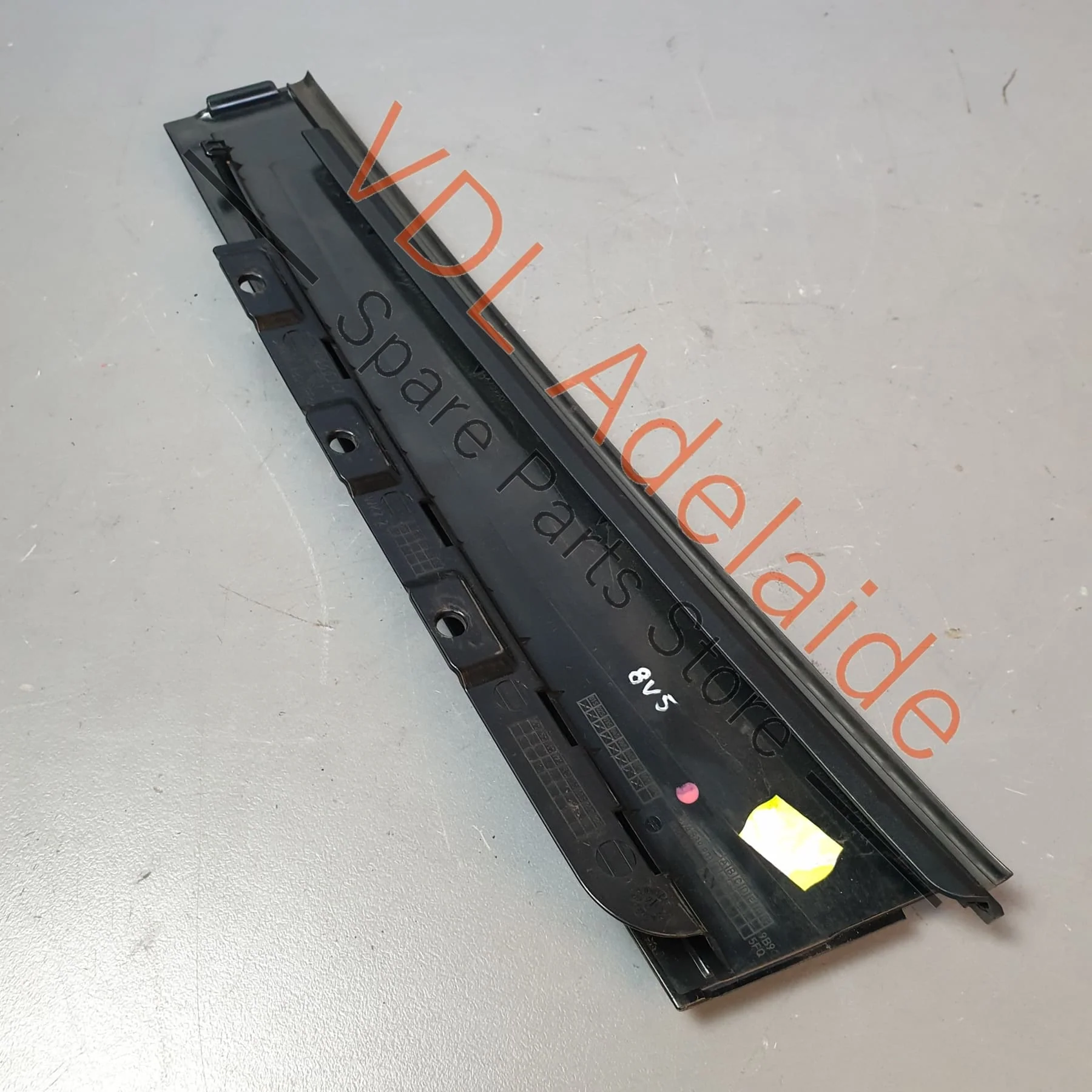 Audi RS3 8V Rear Left Exterior Trim for B-Pillar Black Glossy 8V4839901B - Image 4