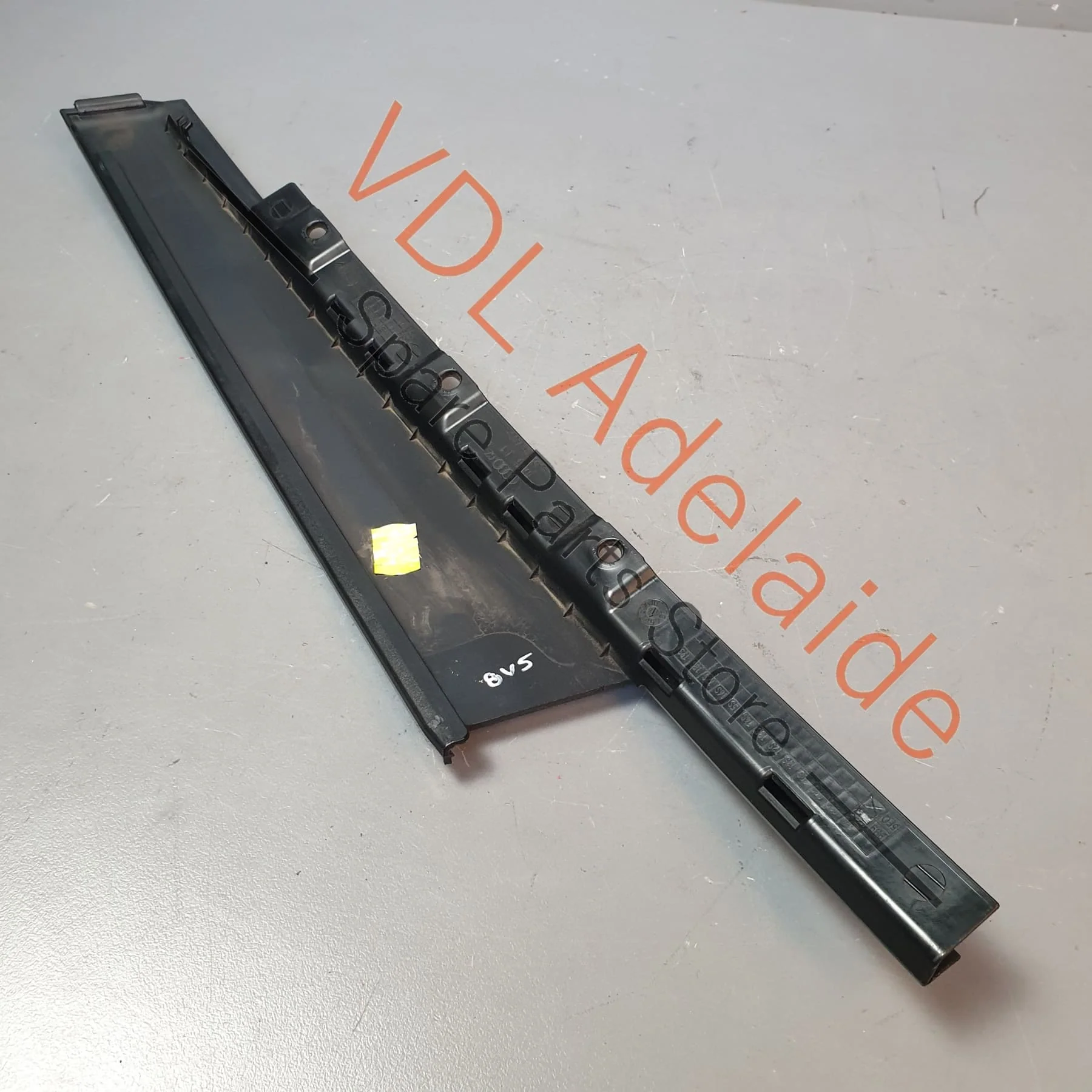Audi RS3 8V Front Left Exterior Trim for B-Pillar Black Glossy 8V4837901A - Image 4