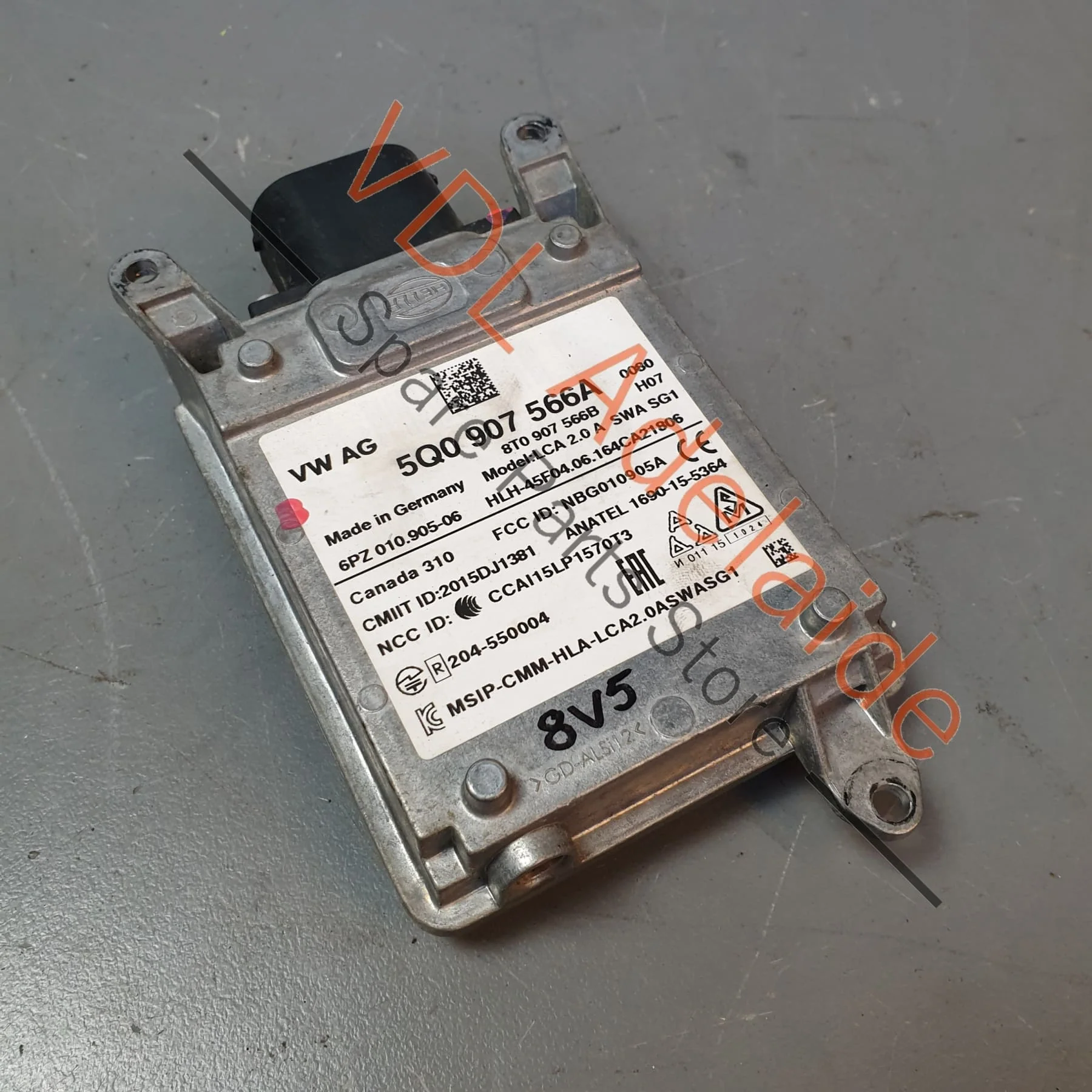 Audi RS3 S3 A3 8V Right Side Master Control Unit Lane Change Assist 5Q0907566A