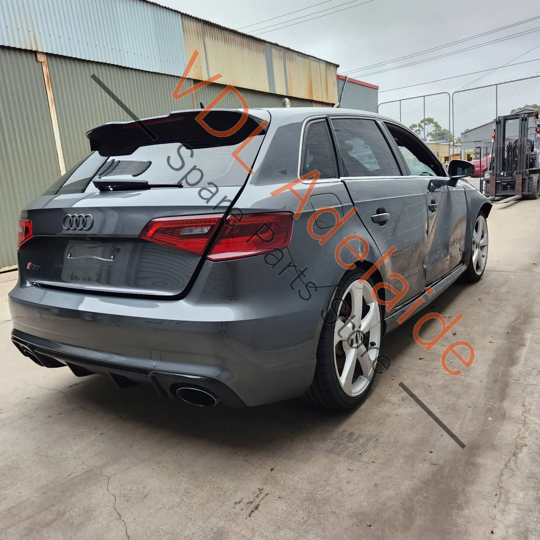 Audi RS3 8V Left Side Headlight Washer Cover Cap 6Y Z7S 8V4955275 - Image 7