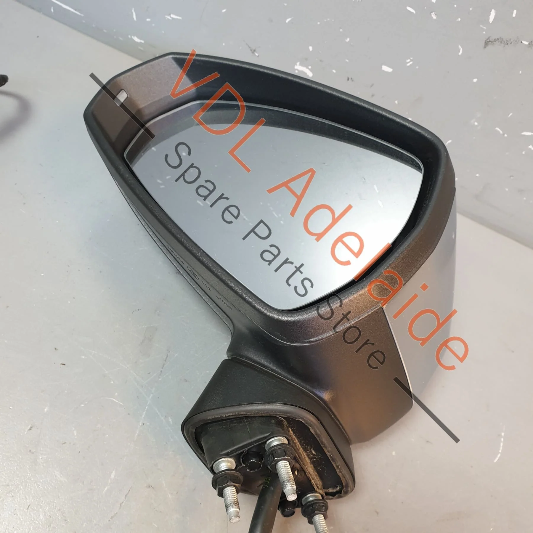Audi S3 8V Left Side Exterior Wing Mirror w Lane Change Assist Aluminium Chrome Finish - Image 5