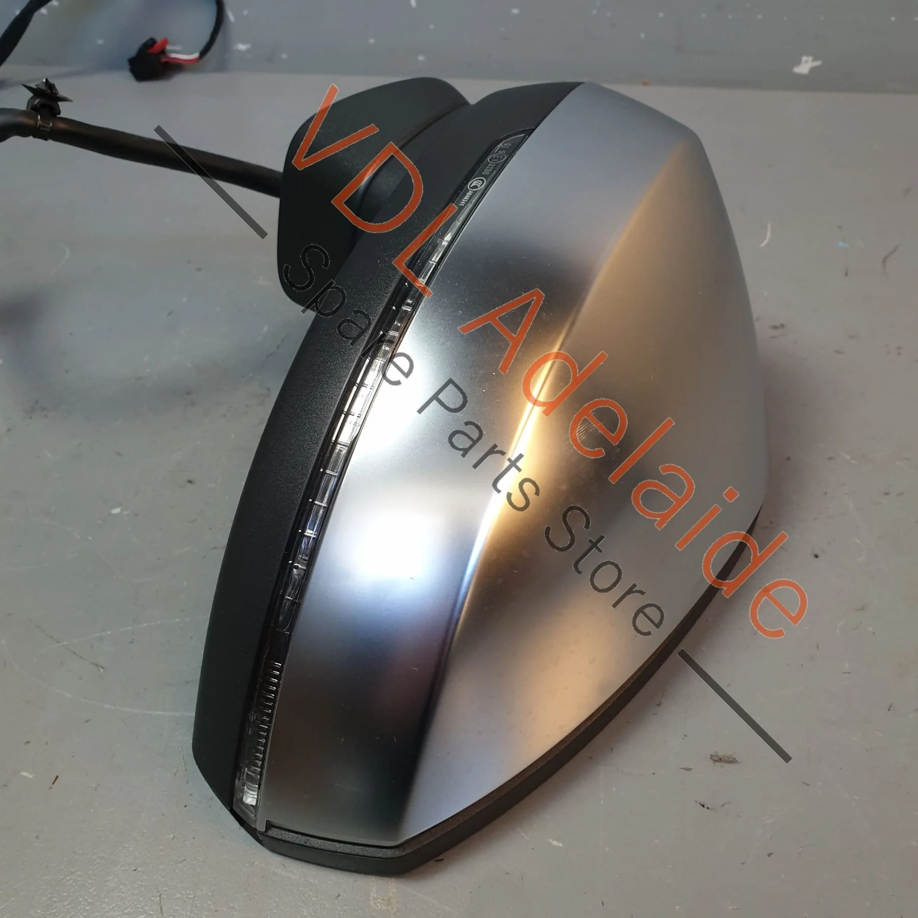 Audi S3 8V Left Side Exterior Wing Mirror w Lane Change Assist Aluminium Chrome Finish - Image 7