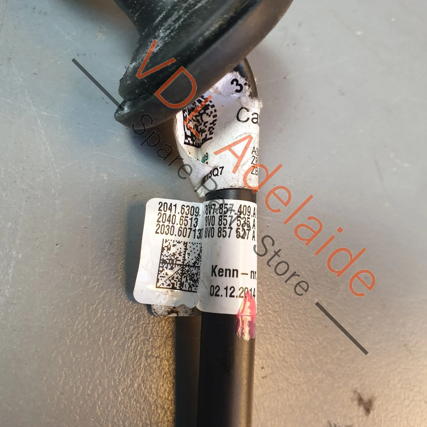 Audi S3 8V Left Side Exterior Wing Mirror w Lane Change Assist Aluminium Chrome Finish - Image 9