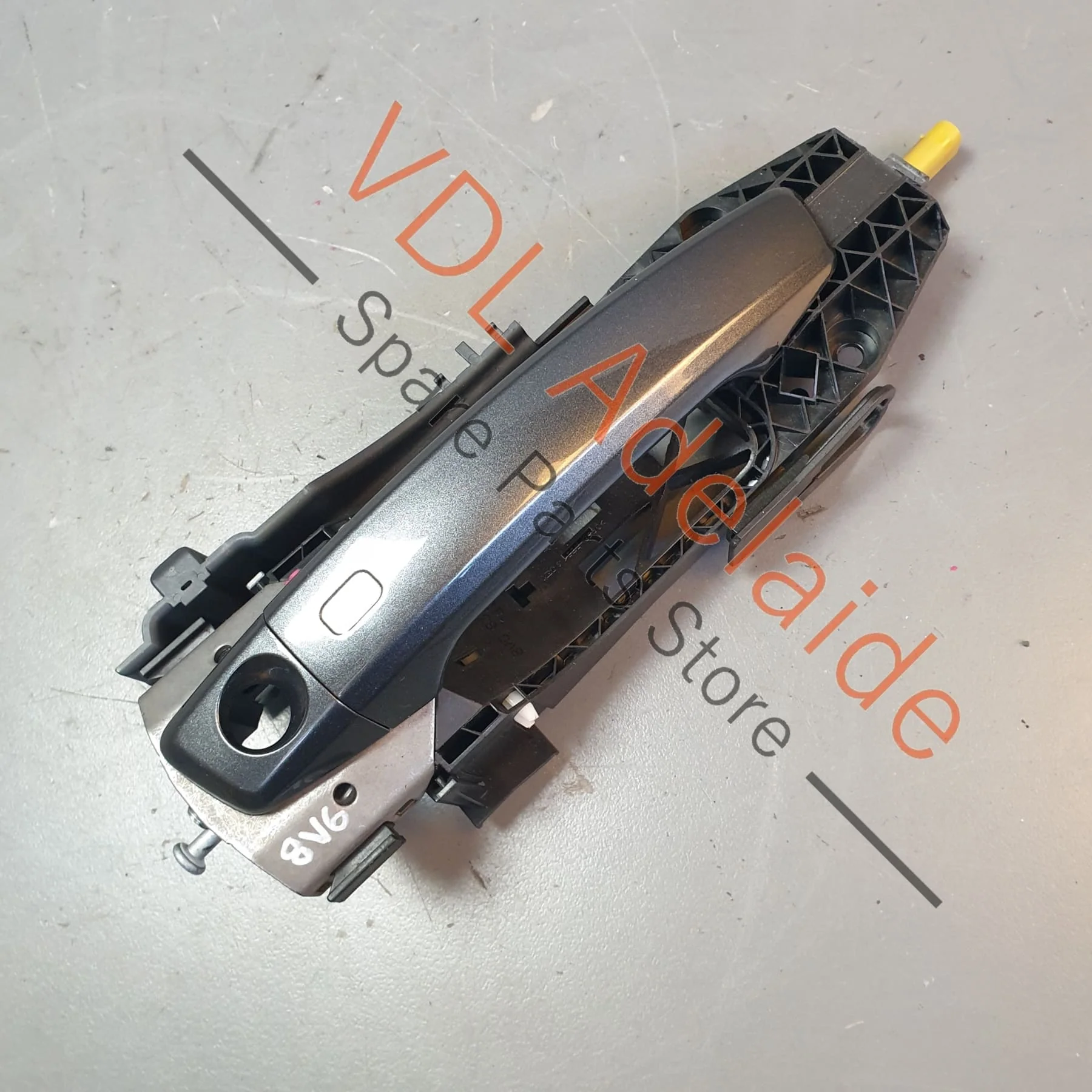 Audi A3 S3 RS3 Exterior Door Handle With Keyless Entry Sensor Right Front Daytona Grey 8V0837206A 8V0927753