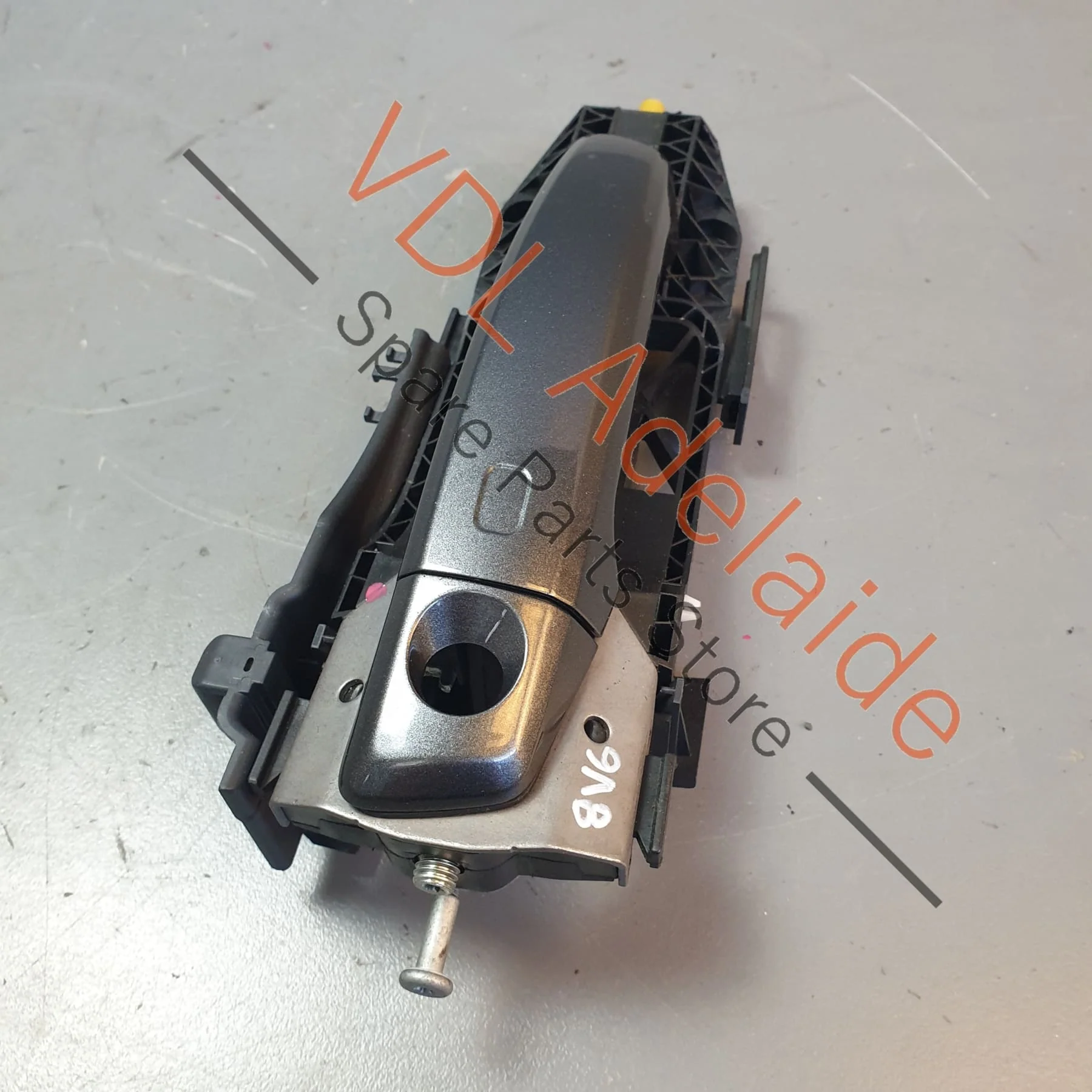 Audi A3 S3 RS3 Exterior Door Handle With Keyless Entry Sensor Right Front Daytona Grey 8V0837206A 8V0927753 - Image 2