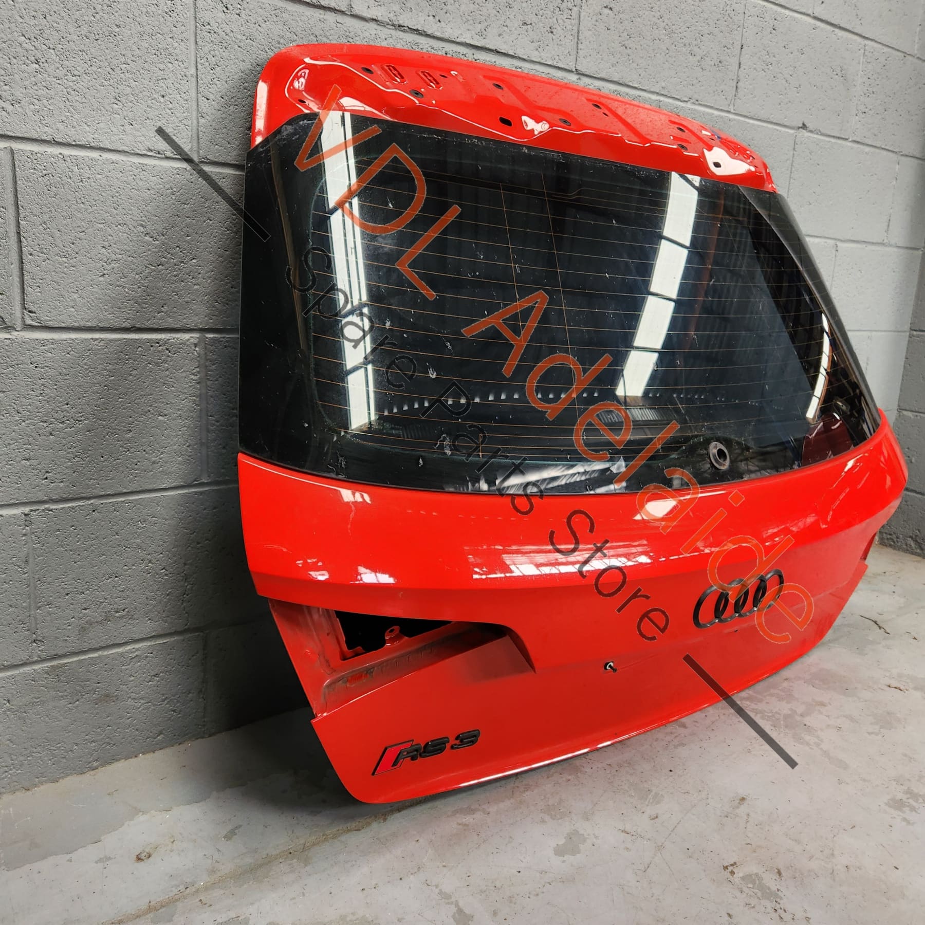 Audi S3 8V Sportback 2014-20 Rear Hatch Lid Boot Panel Y6Y6 Y6 / Y3T Catalunya Red Metallic - Image 6