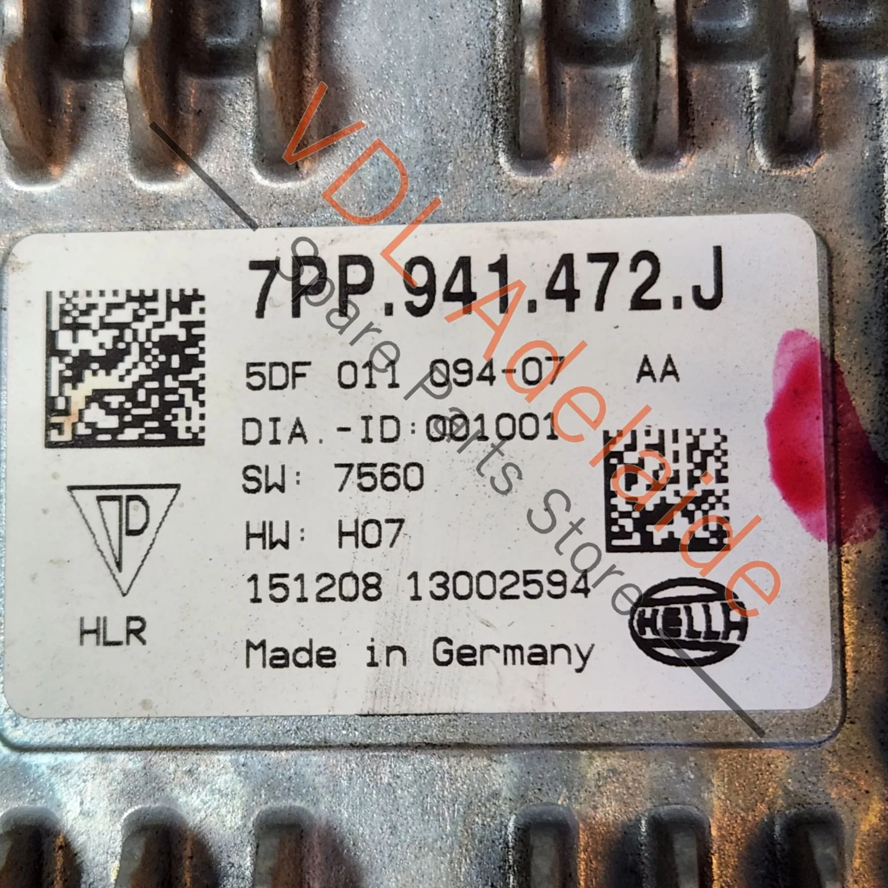 Audi LED Headlight Control Module 7PP941472J - Image 5