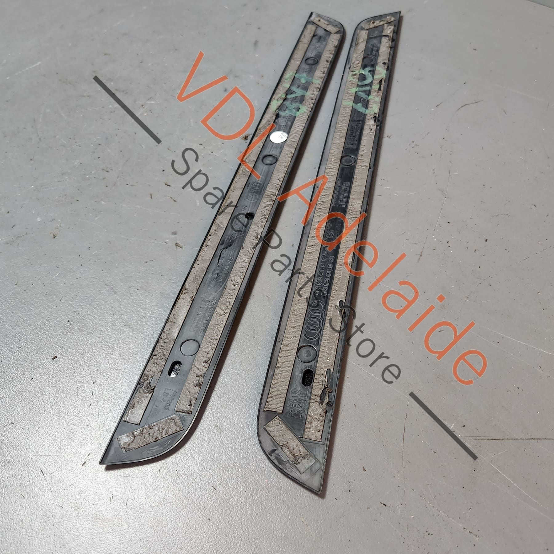 Audi RS3 8V Door Entry Sil Sill Trim Strip Decal Trim 8V4853491H  8V4853491S 8V4853492H 8V4853492J - Image 5