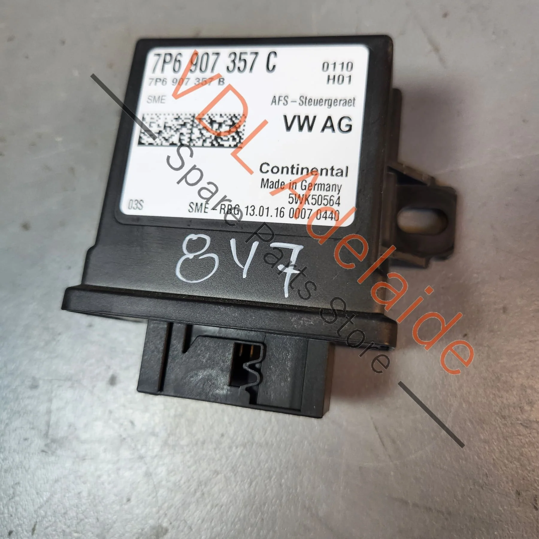 Audi Headlight Module for Automatic Range & Cornering Control 7P6907357C
