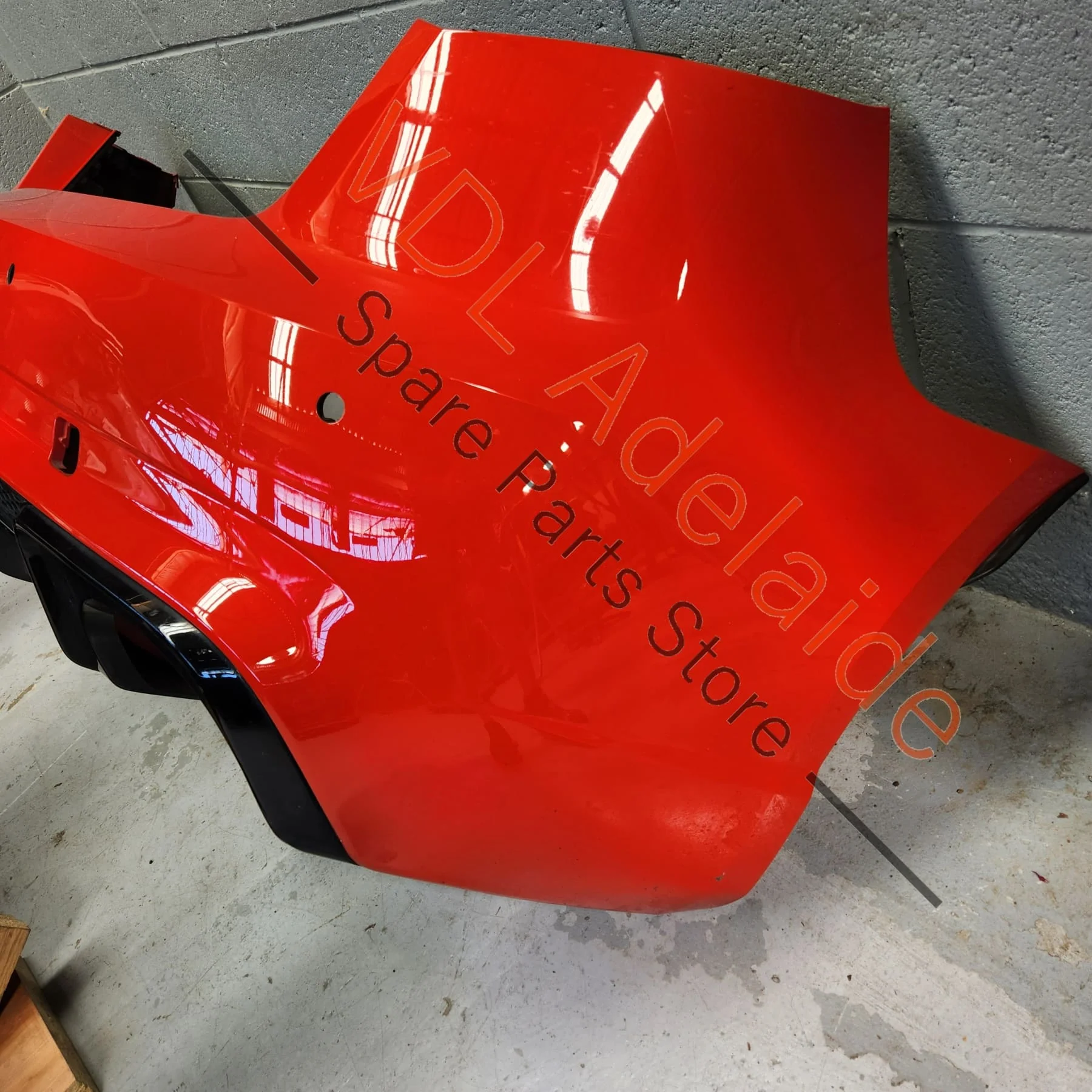 Audi RS3 8V Hatch Rear Bumper Assembly & Rear Muffler Y6Y6 Y6 / Y3T Catalunya Red Metallic - Image 15