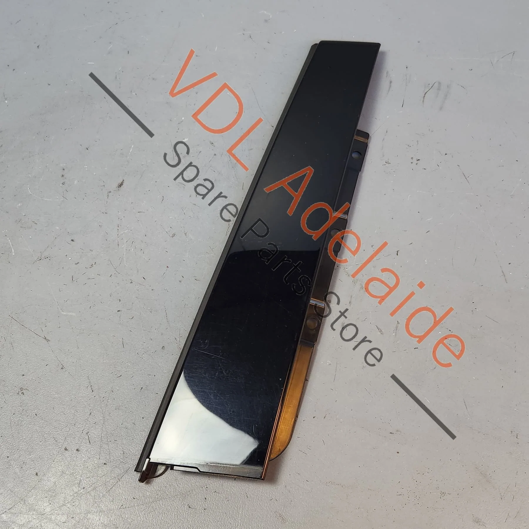 Audi A3 S3 RS3 8V Rear Left Door Exterior Trim for B-Pillar Black Glossy 8V4839901B