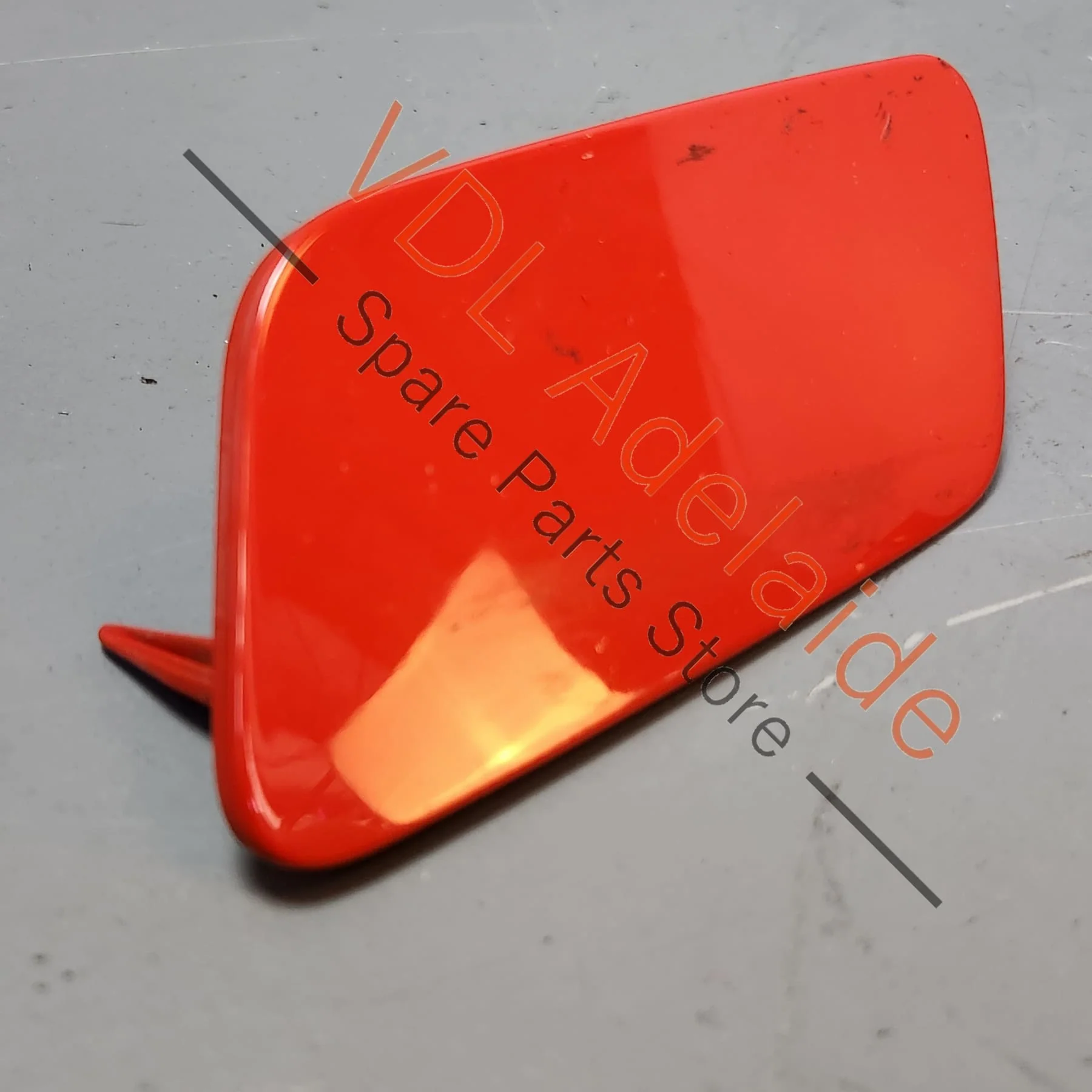 Audi RS3 8V Front Bumper Bar Left Headlight Washer Cover Flap Trim 8V4955275 GRU Y6Y6 Y6 / Y3T Catalunya Red Metallic - Image 5