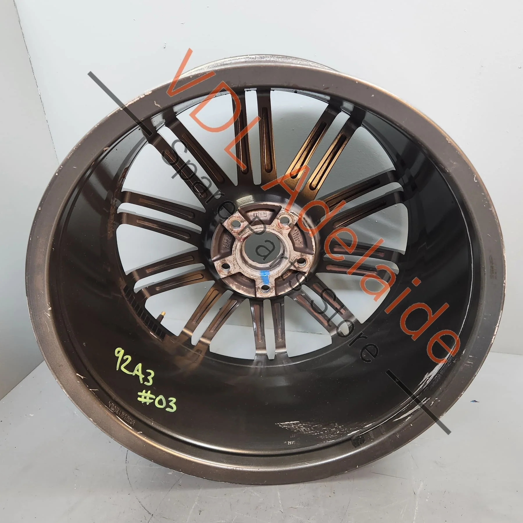 1x Porsche Cayenne 21in 21x10 Alloy Wheel Turbo Design 95836214220 #03 - Image 5