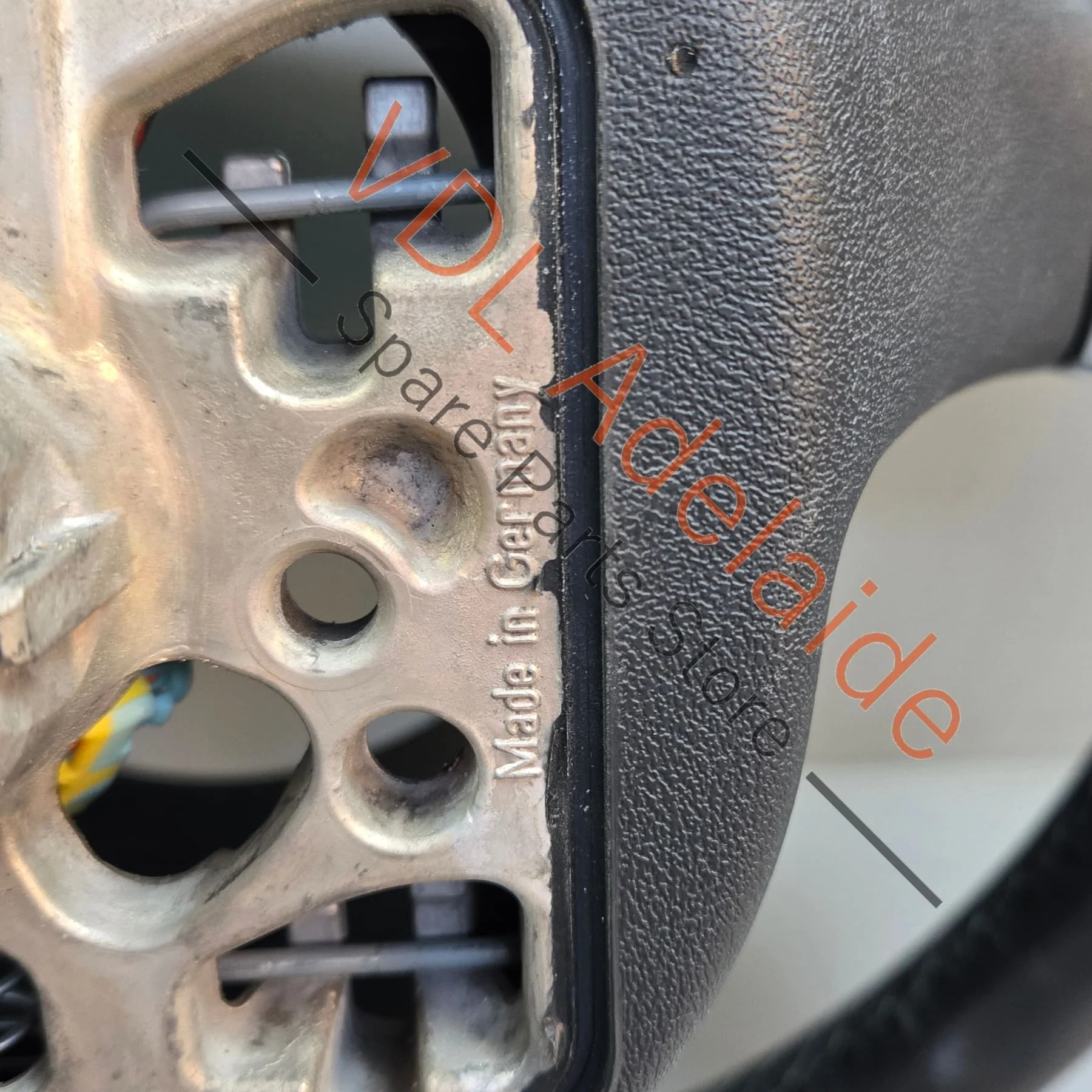 Porsche Cayenne 958 Panamera 911 Multifunction Steering Wheel Black Leather - Image 10
