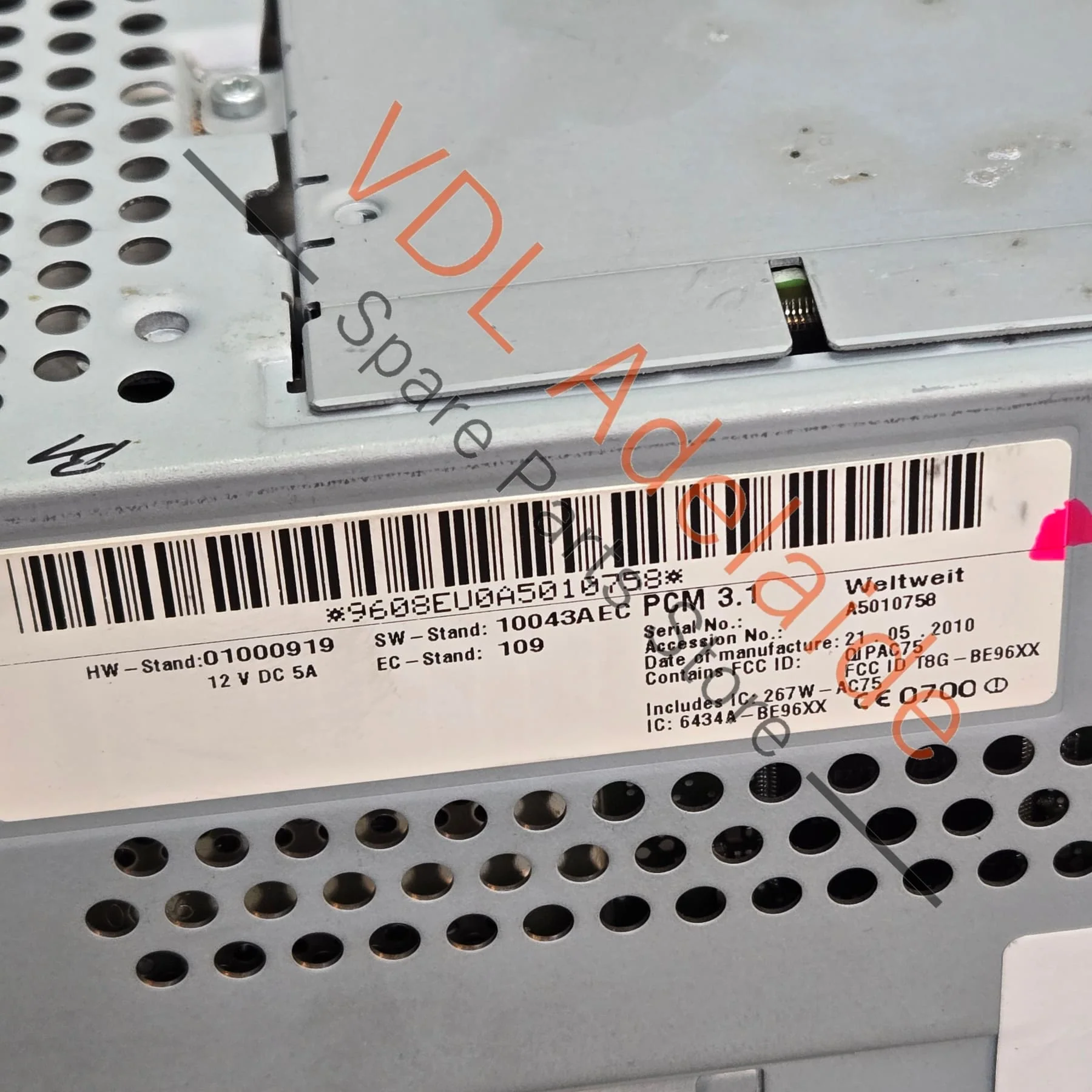 Porsche Cayenne 958 PCM Nav Radio Media Screen Unit Centre Dash Control Module - Image 11