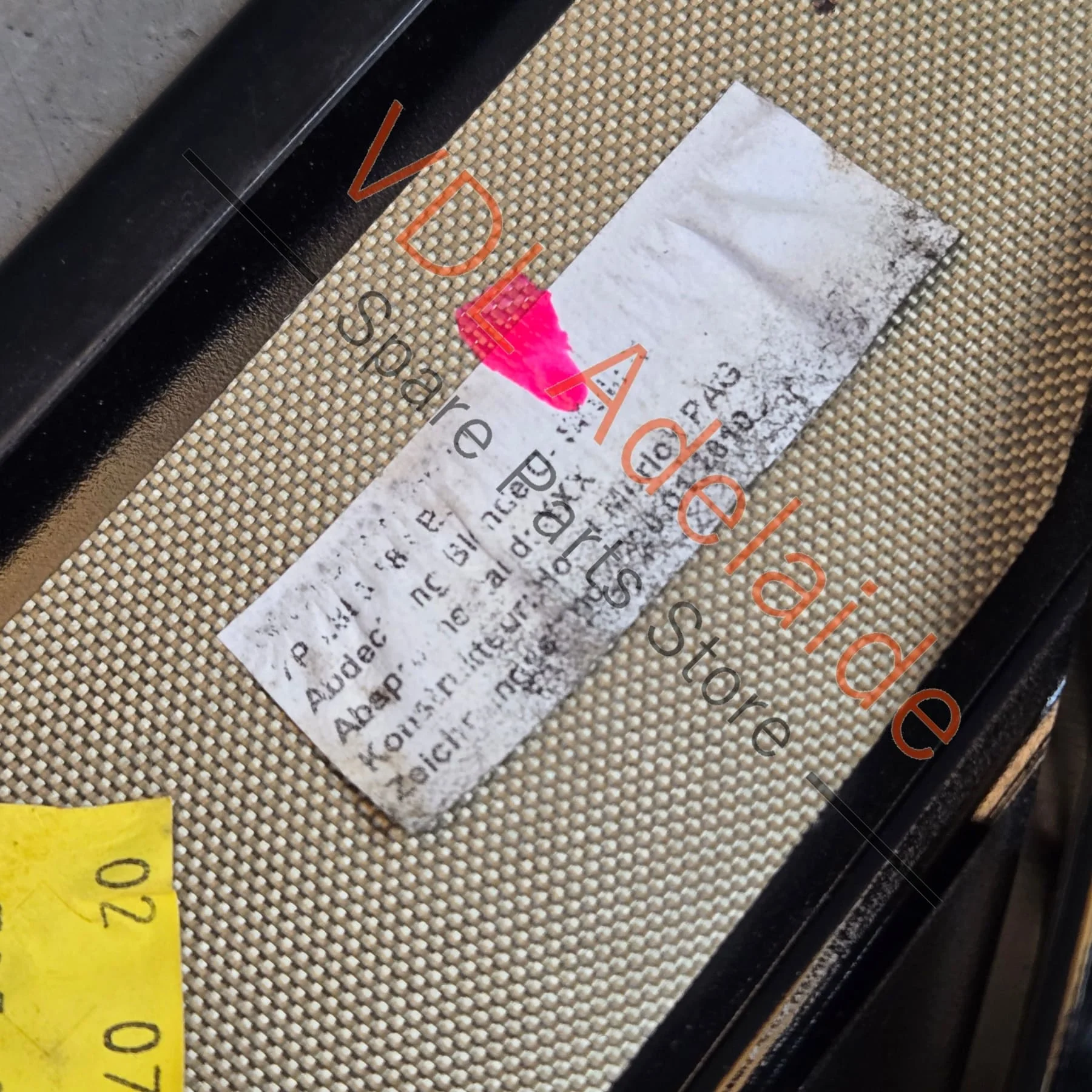 Porsche Cayenne Rear Left Door C Pillar Exterior Moulding Trim 95855958901 GW1 7P5853589B Gloss Black - Image 6